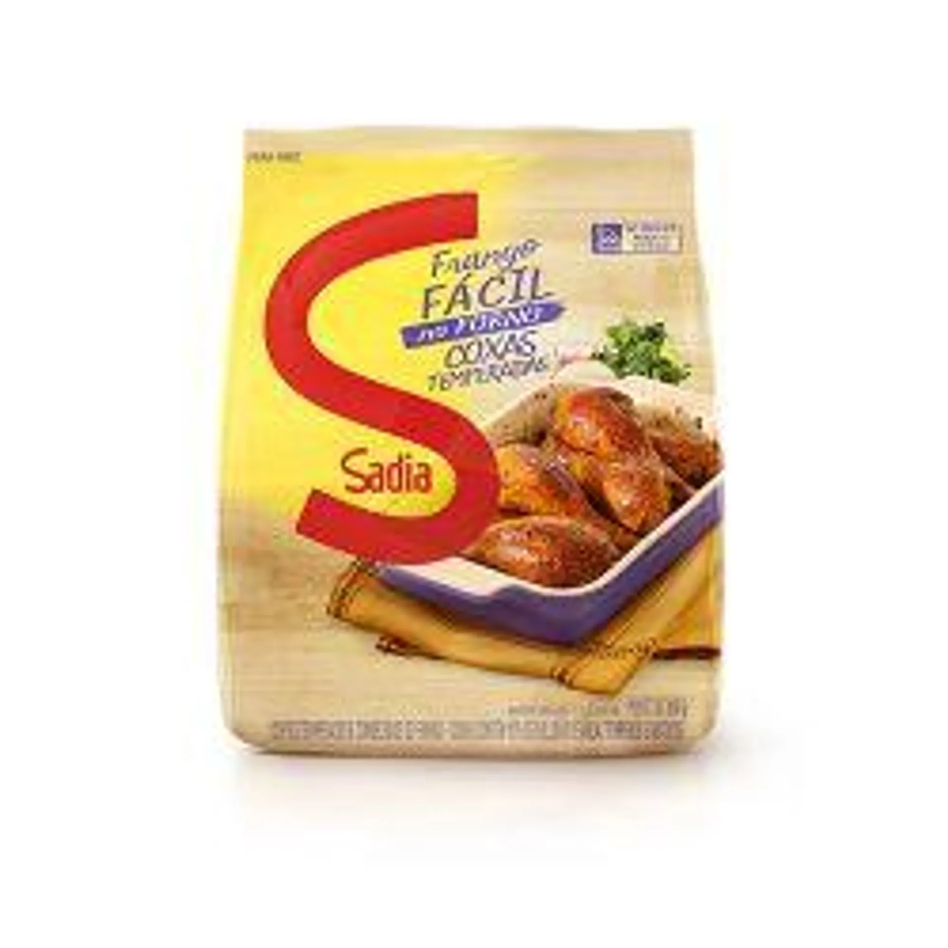 Coxa de Frango Congelada Temperada Sadia Frango Fácil 800g