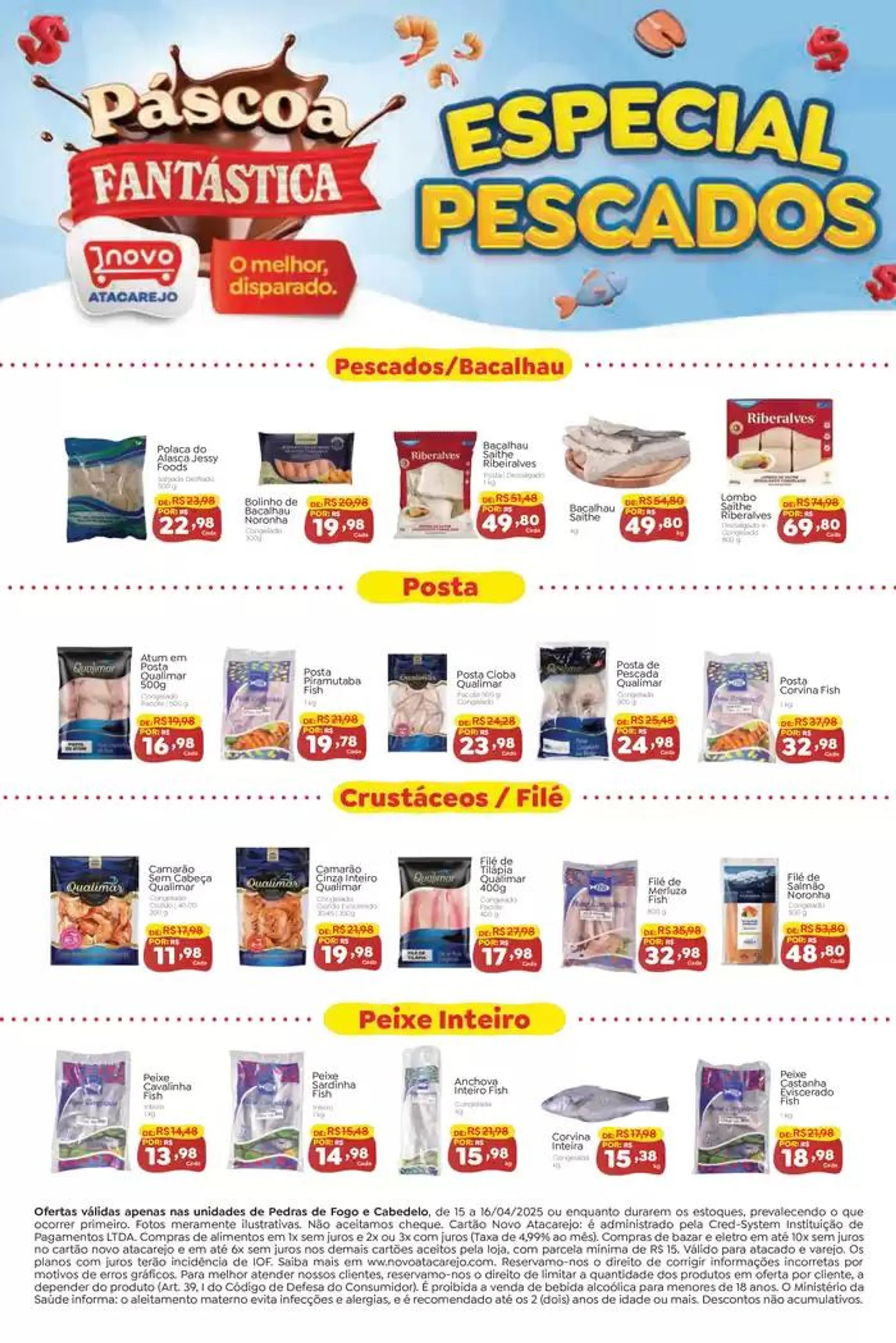 Encarte de Grandes descontos em produtos selecionados 15 de abril até 16 de abril 2025 - Pagina 1