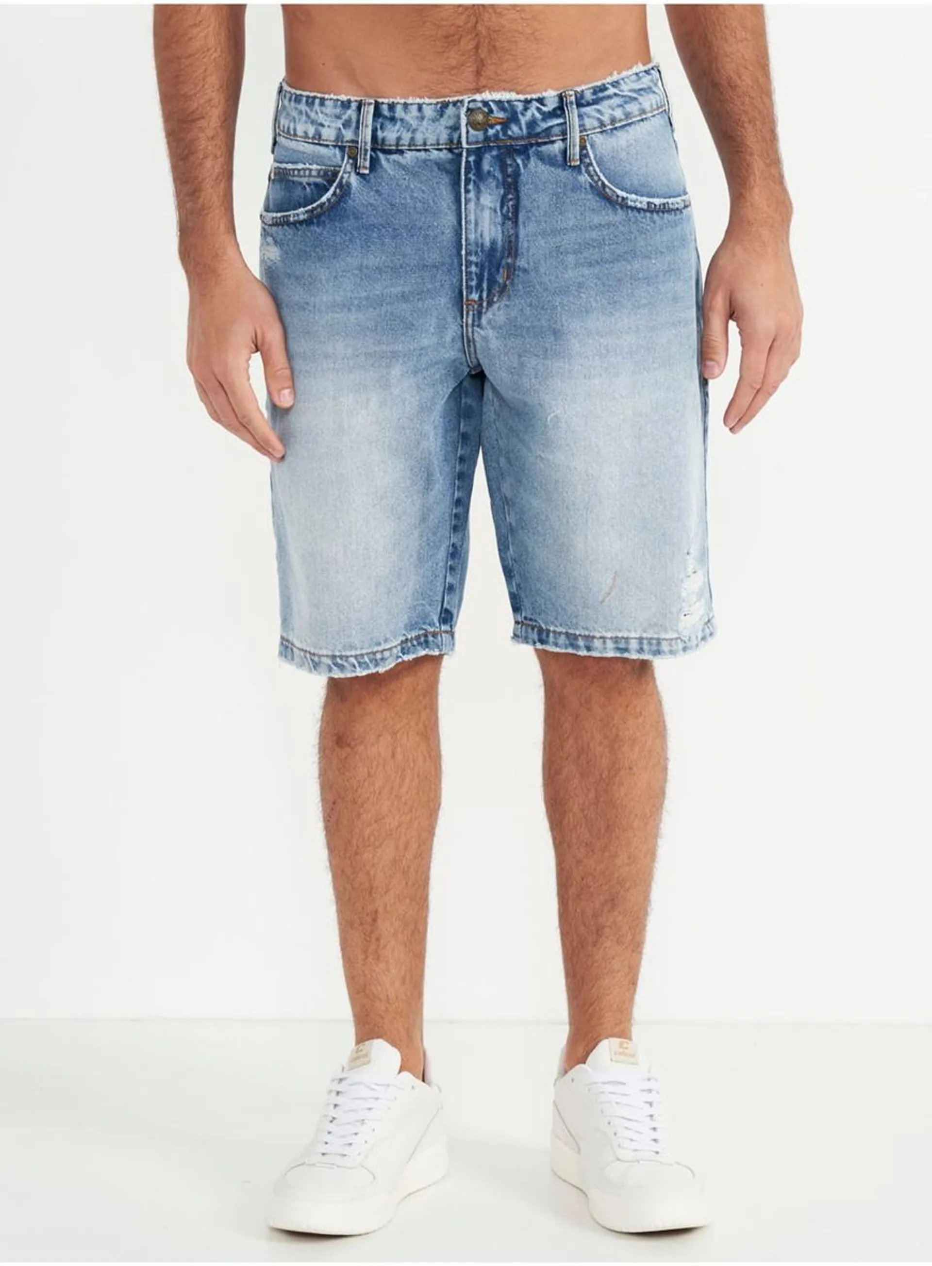 Bermuda Jeans Reta Noah