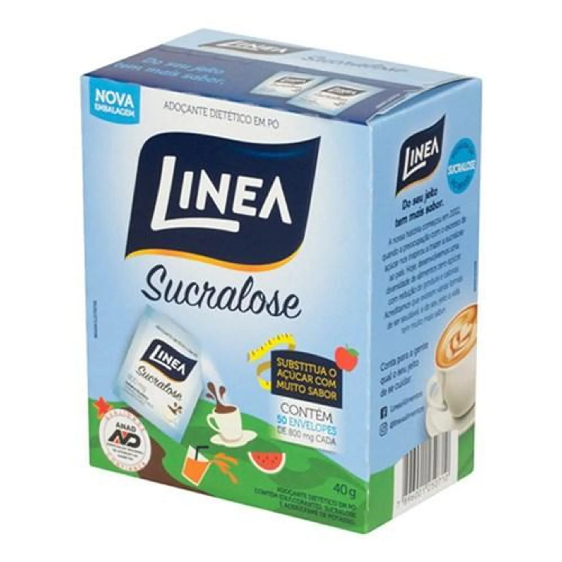 Adoçante em Pó Sucralose Linea 50un