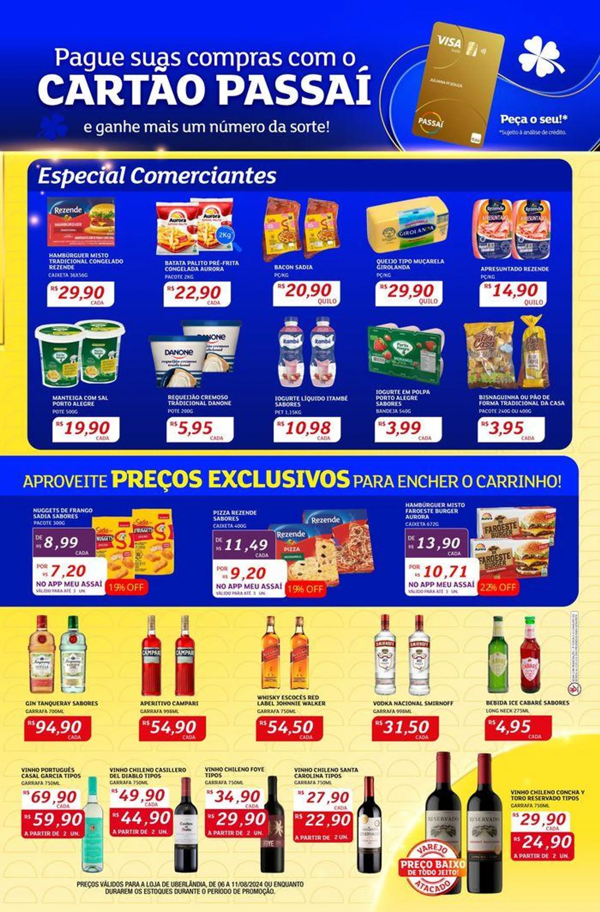Encarte de Encarte Assaí Atacadista 6 de agosto até 11 de agosto 2024 - Pagina 3
