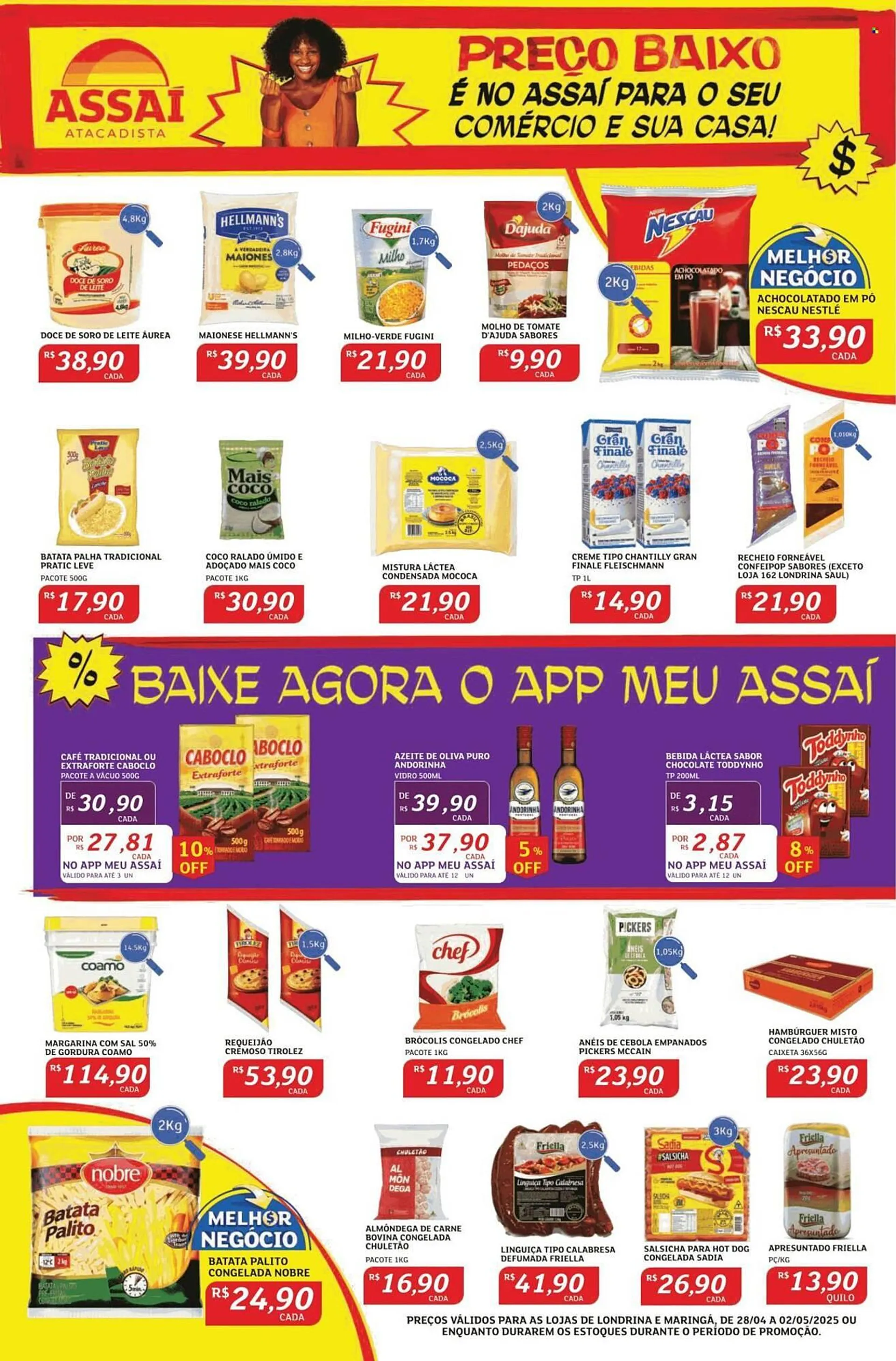 Encarte de Catálogo Assaí Atacadista 30 de abril até 2 de maio 2025 - Pagina 4