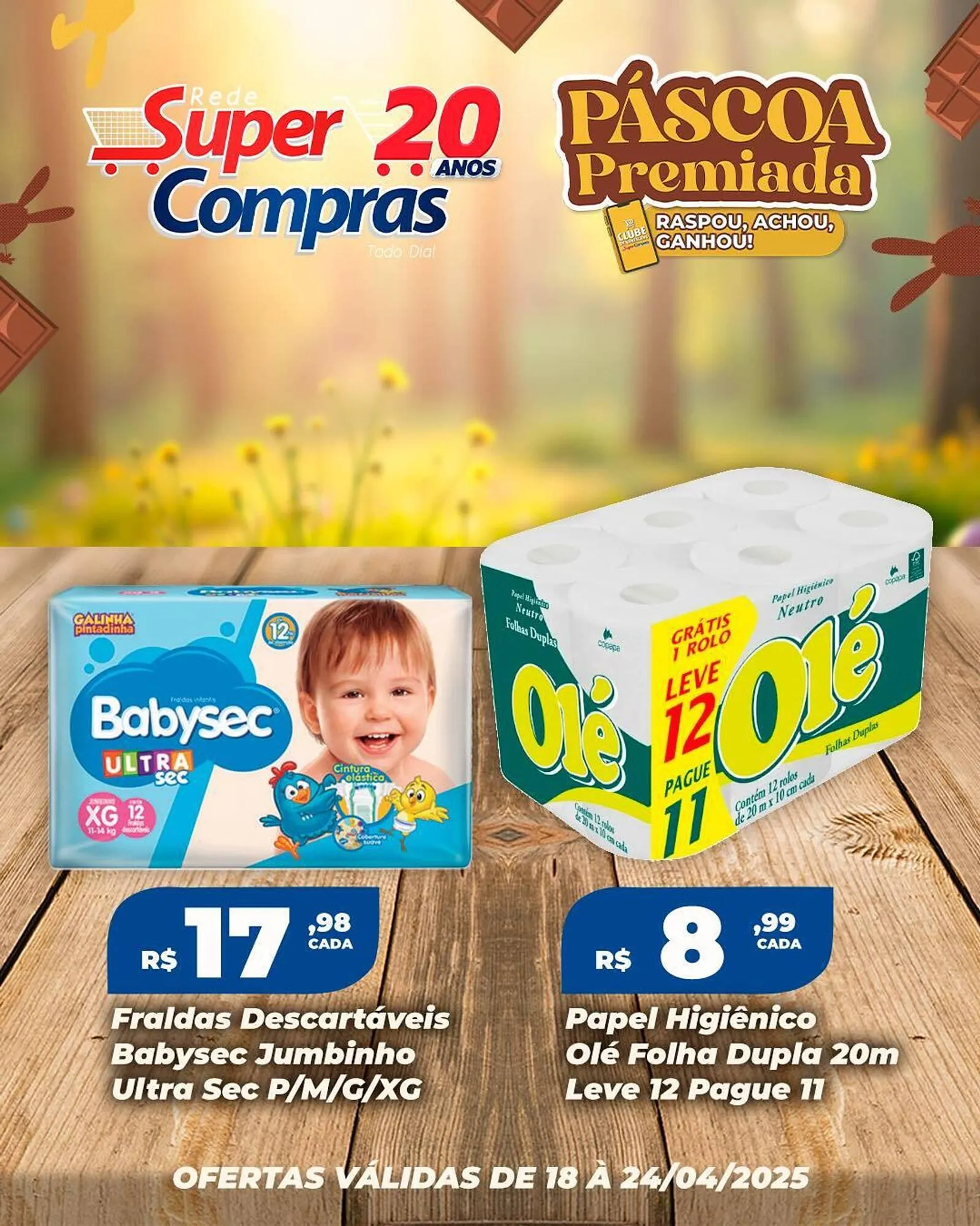 Encarte de Catálogo Rede Super Compras 18 de abril até 24 de abril 2025 - Pagina 2