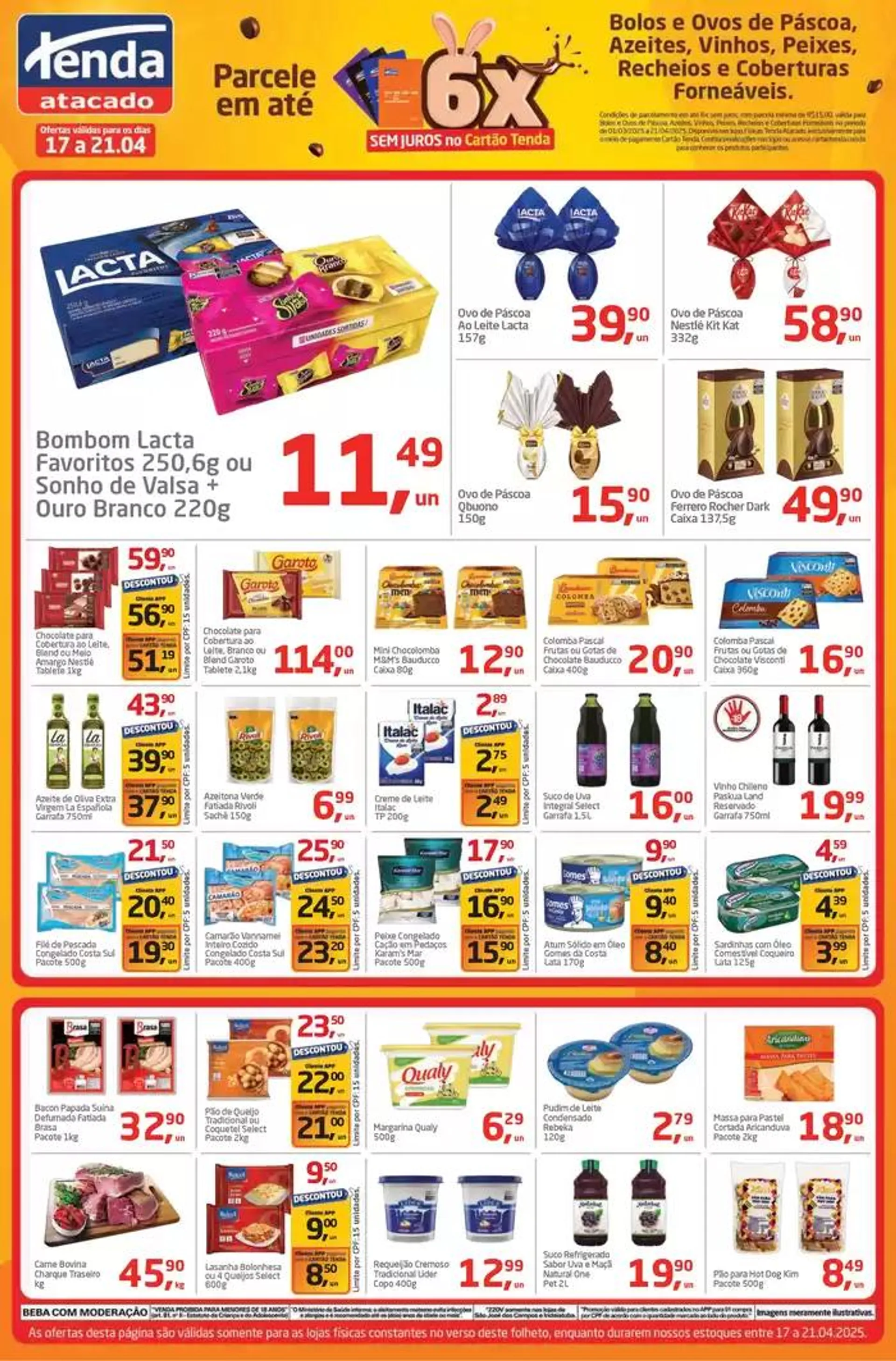 Encarte de Páscoa com preços imbatíveis 17 de abril até 21 de abril 2025 - Pagina 2