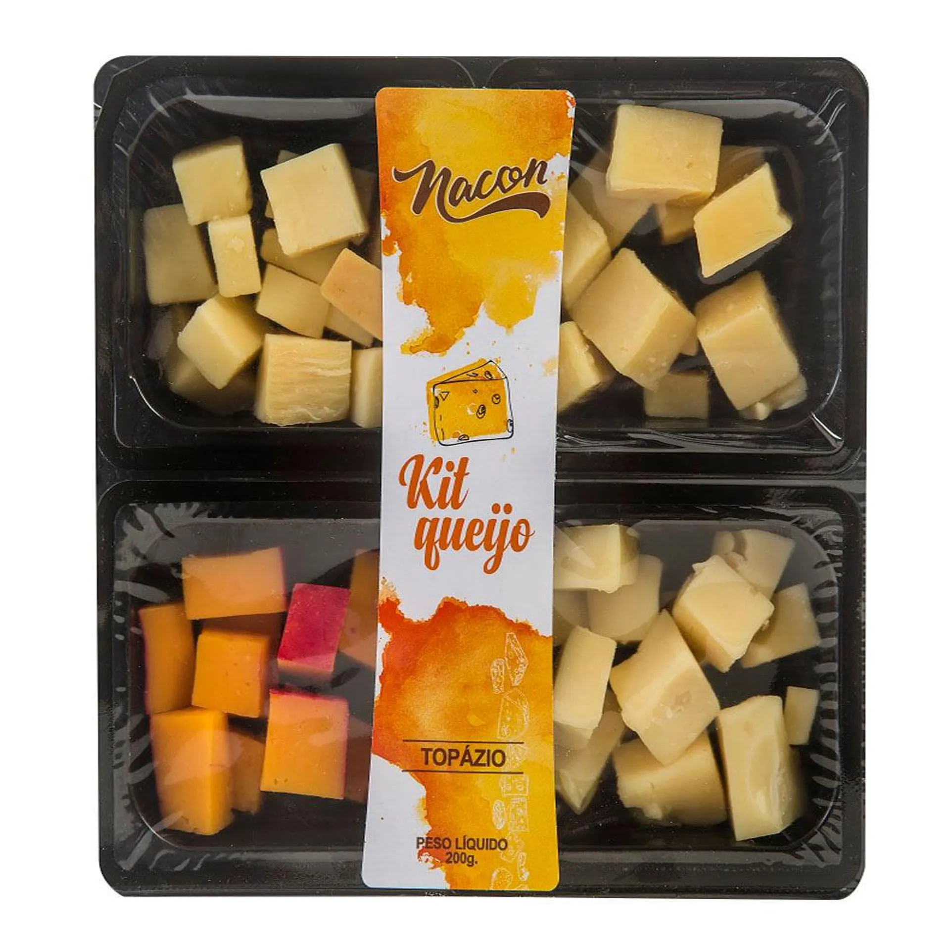 Kit Queijo Topázio Nacon 250g