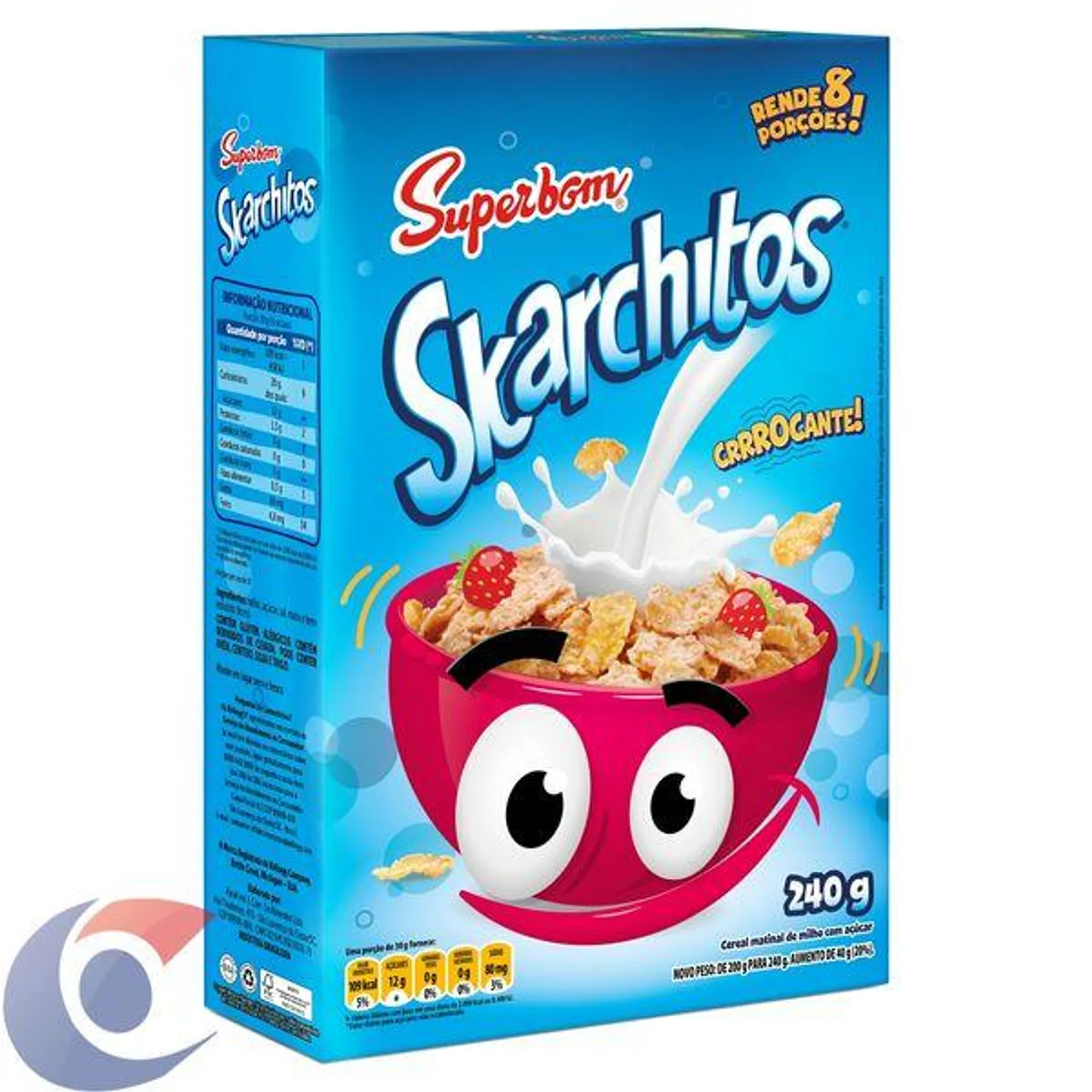 Cerreal Matinal Superbom Skarchitos Tradicional 240g