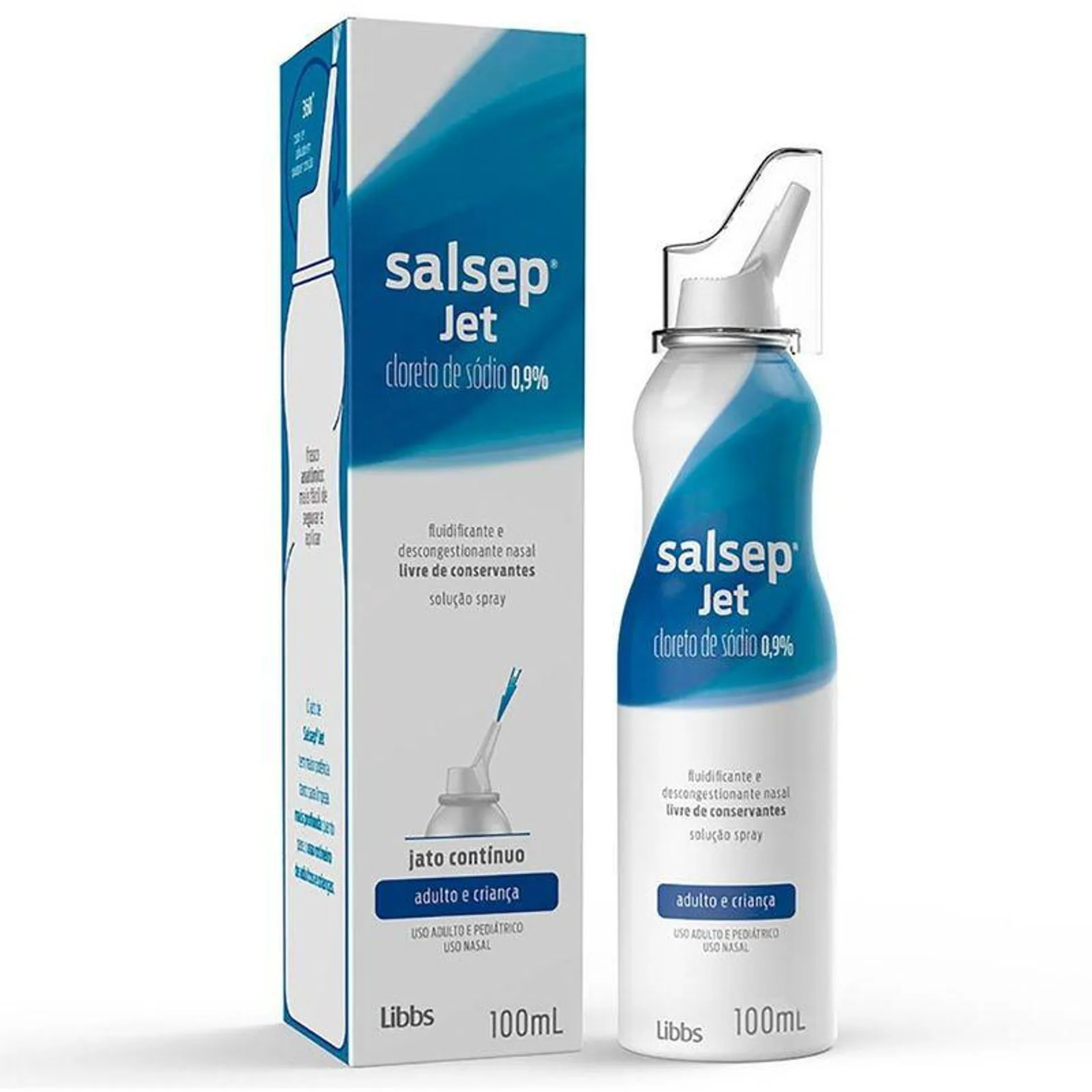 SALSEP JET 0,9% 100ML