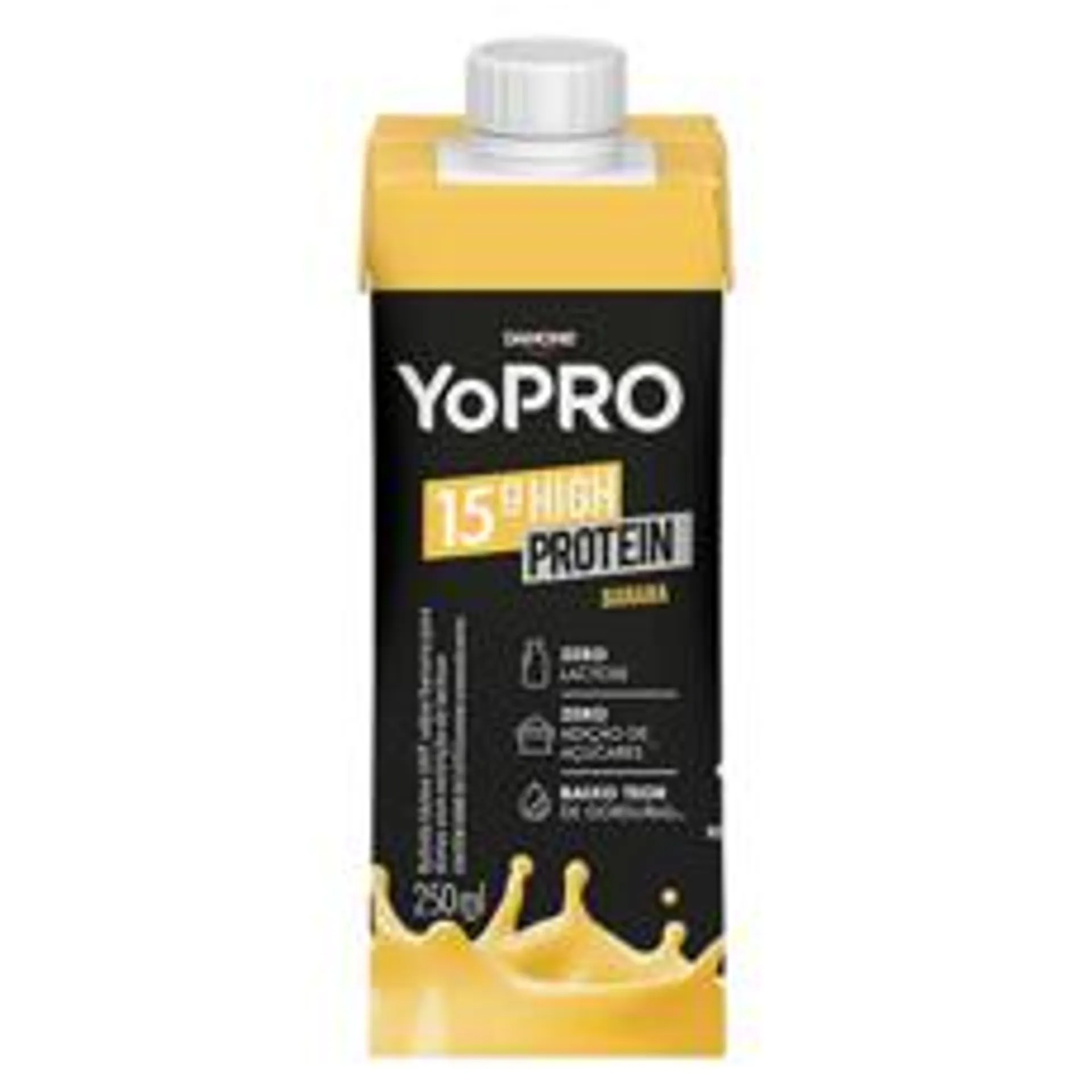 Bebida Lactea YoPRO Com 15g De Proteína De Banana 250ml