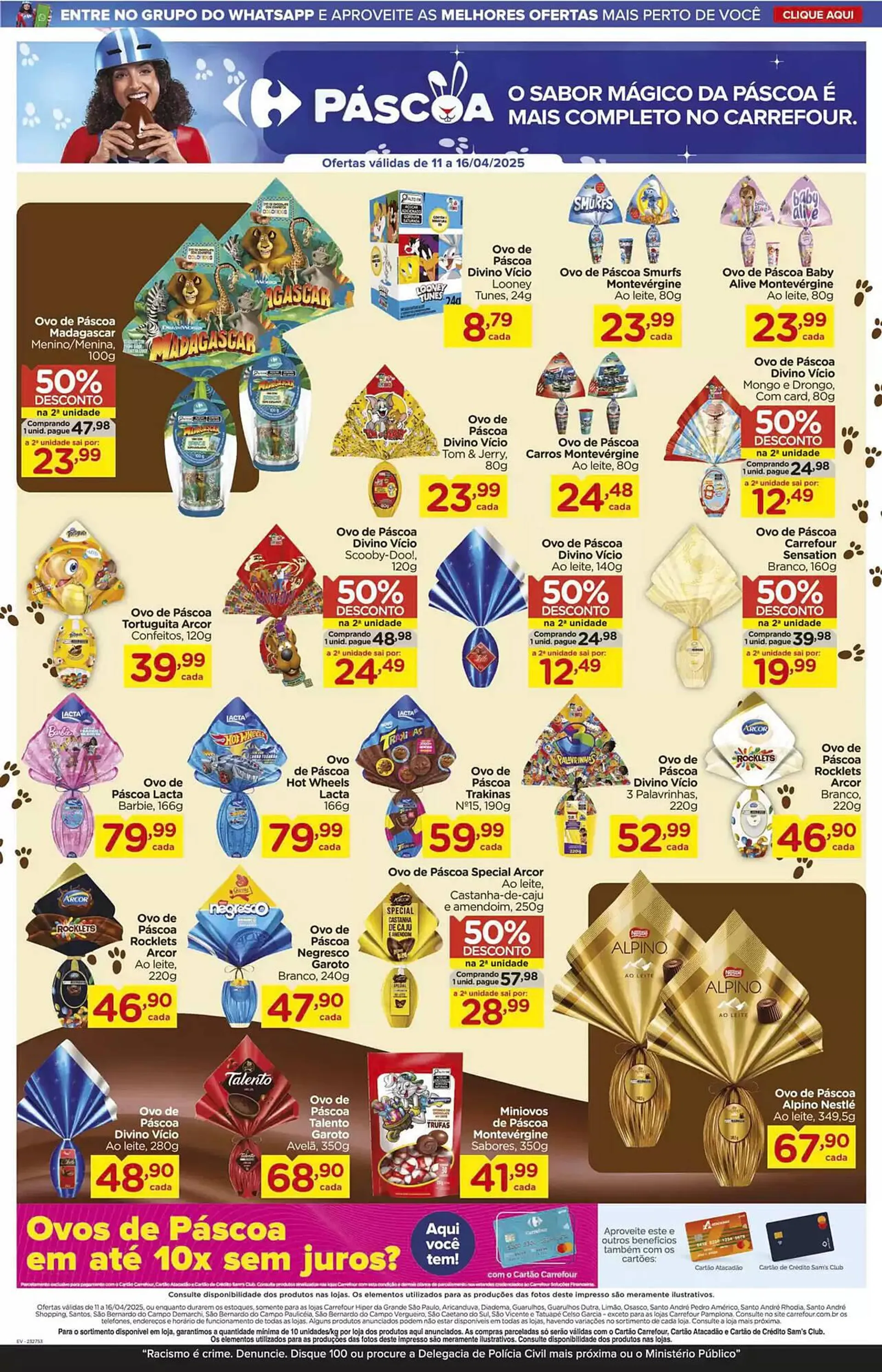 Encarte de Catálogo Carrefour 14 de abril até 16 de abril 2025 - Pagina 6