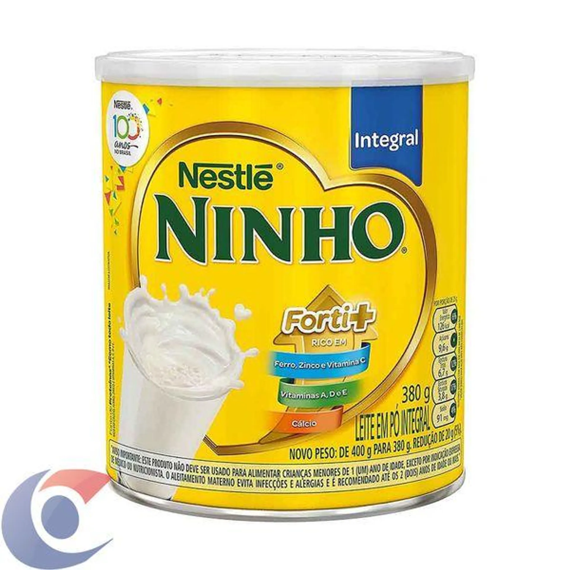 Leite Em Pó Ninho Integral 380g