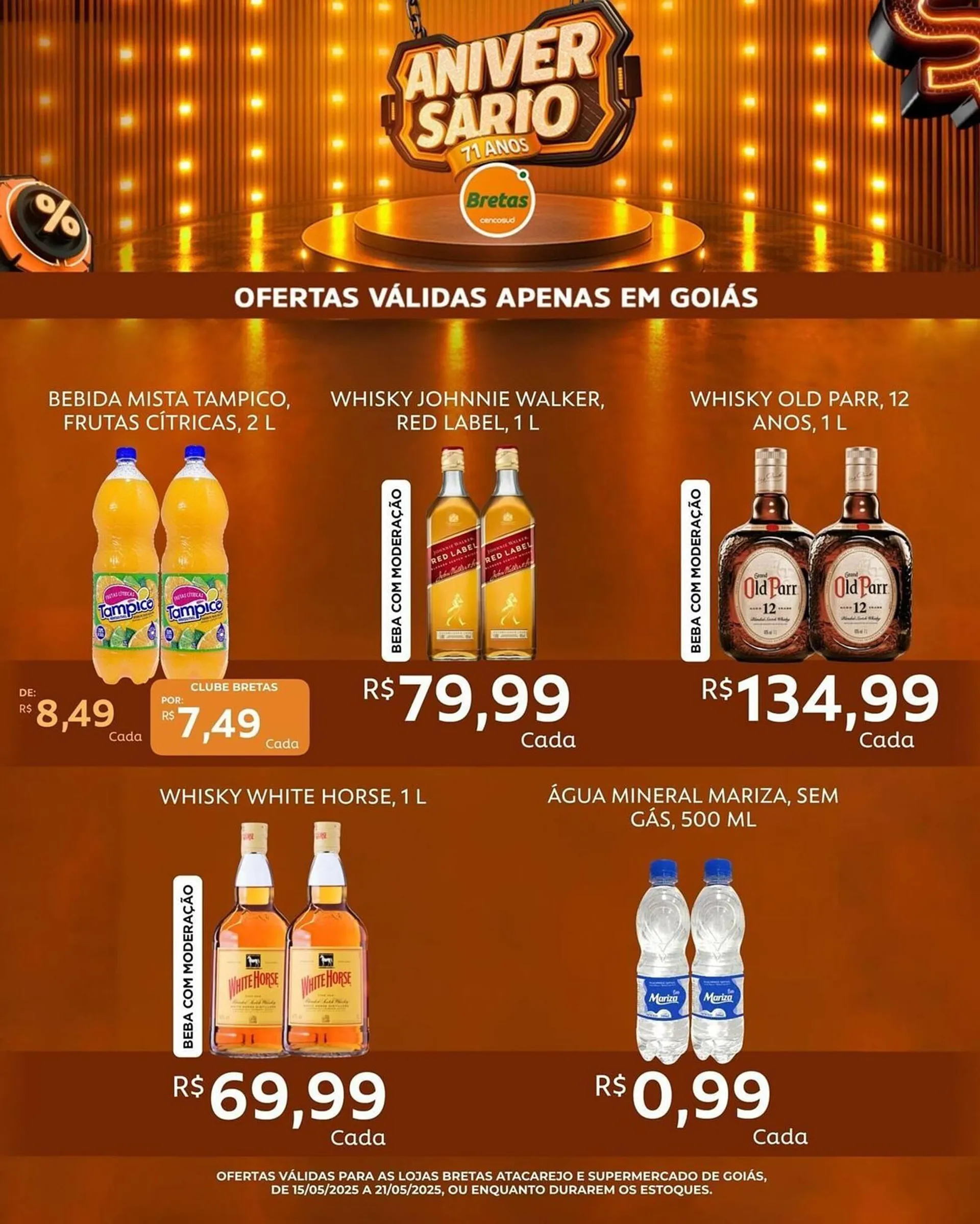 Encarte de Catálogo Supermercados Bretas 15 de maio até 21 de maio 2025 - Pagina 2