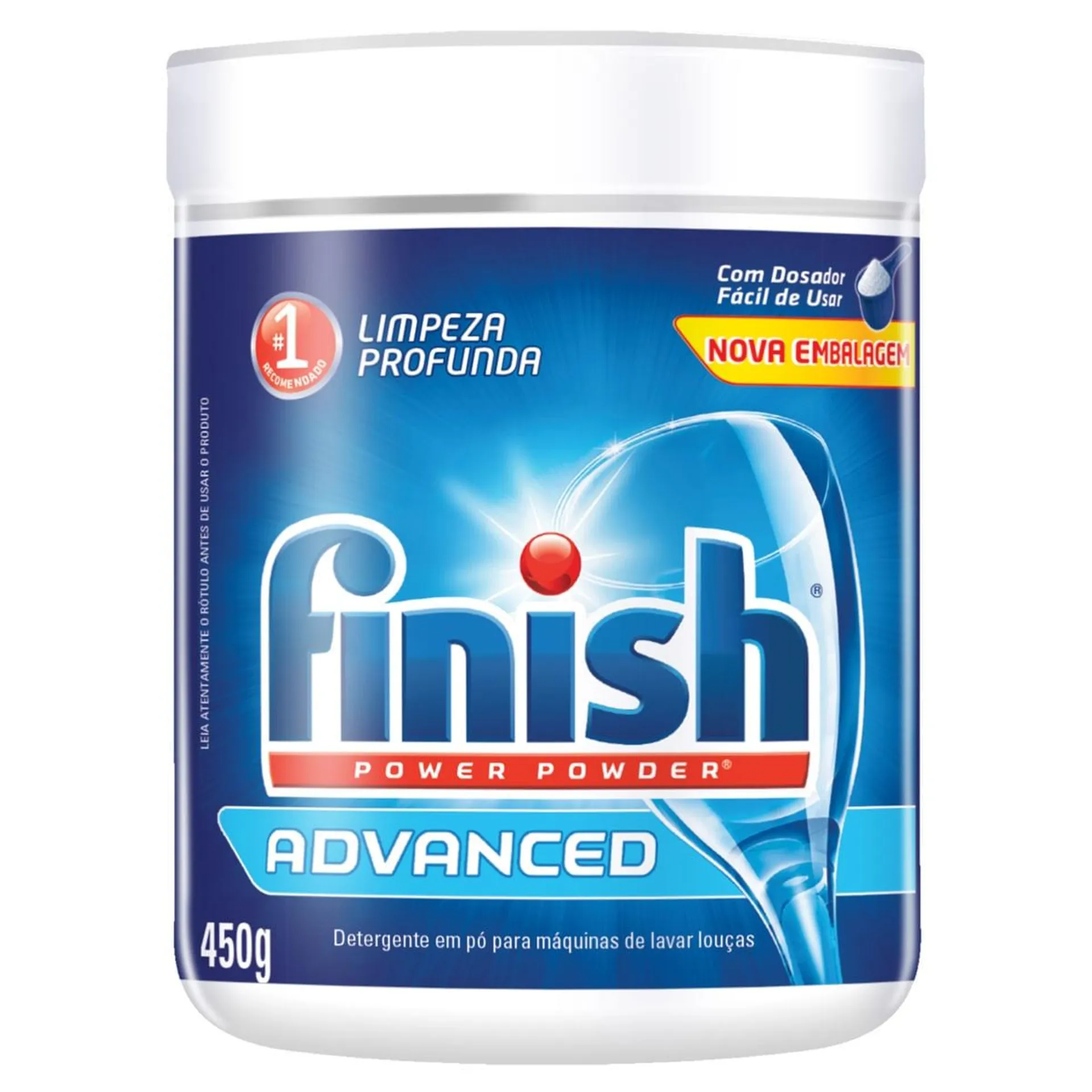 Detergente para Lava Louças em Pó FINISH 450g