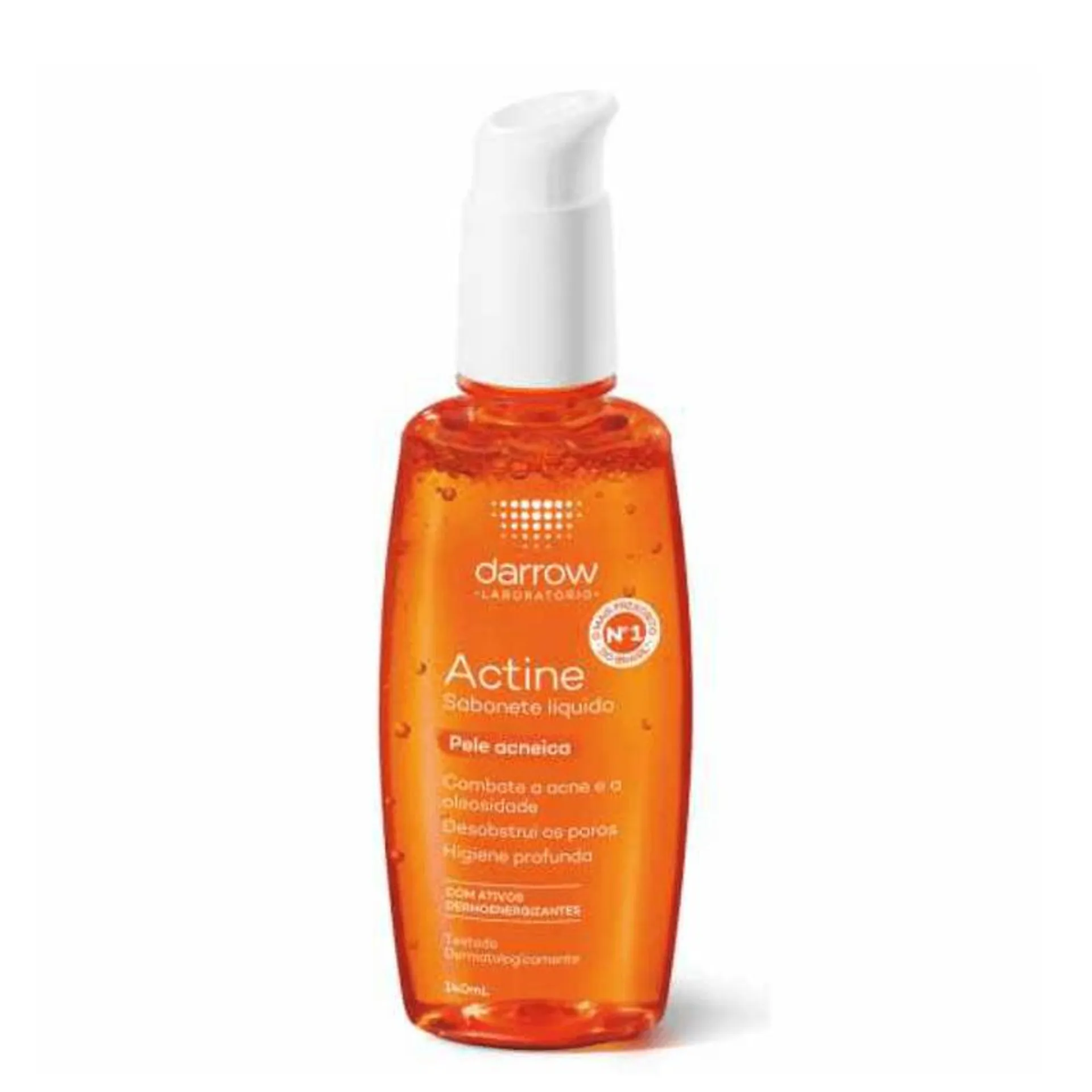 ACTINE GEL DE LIMPEZA VITAMINA C 140G - ACTINE SAB LIQUIDO 140ML