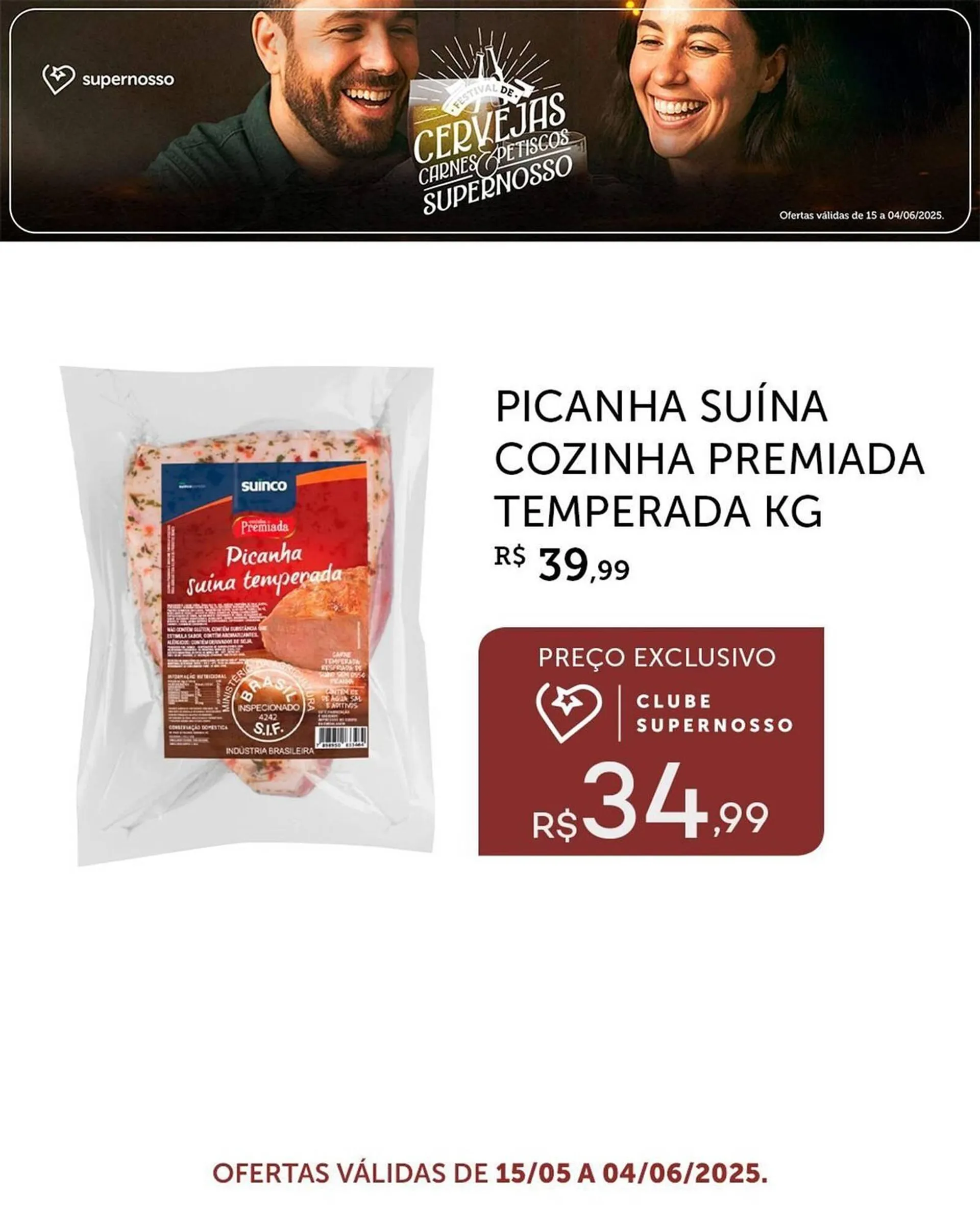 Encarte de Catálogo Super Nosso 19 de maio até 4 de junho 2025 - Pagina 4