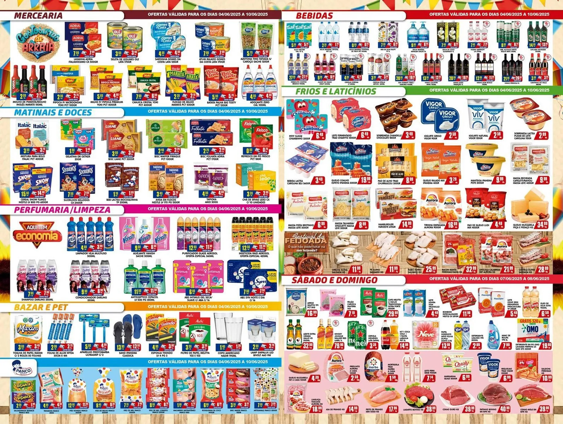 Encarte de Catálogo Higa's Supermercado 4 de junho até 10 de junho 2025 - Pagina 2