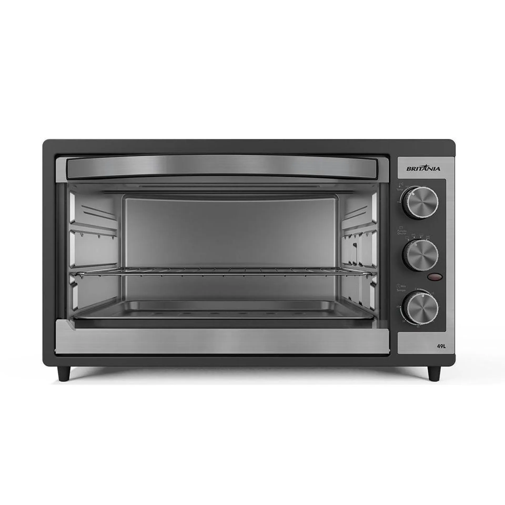 Forno Elétrico 49l Britânia Bfe49 Dupla Resistência 127v