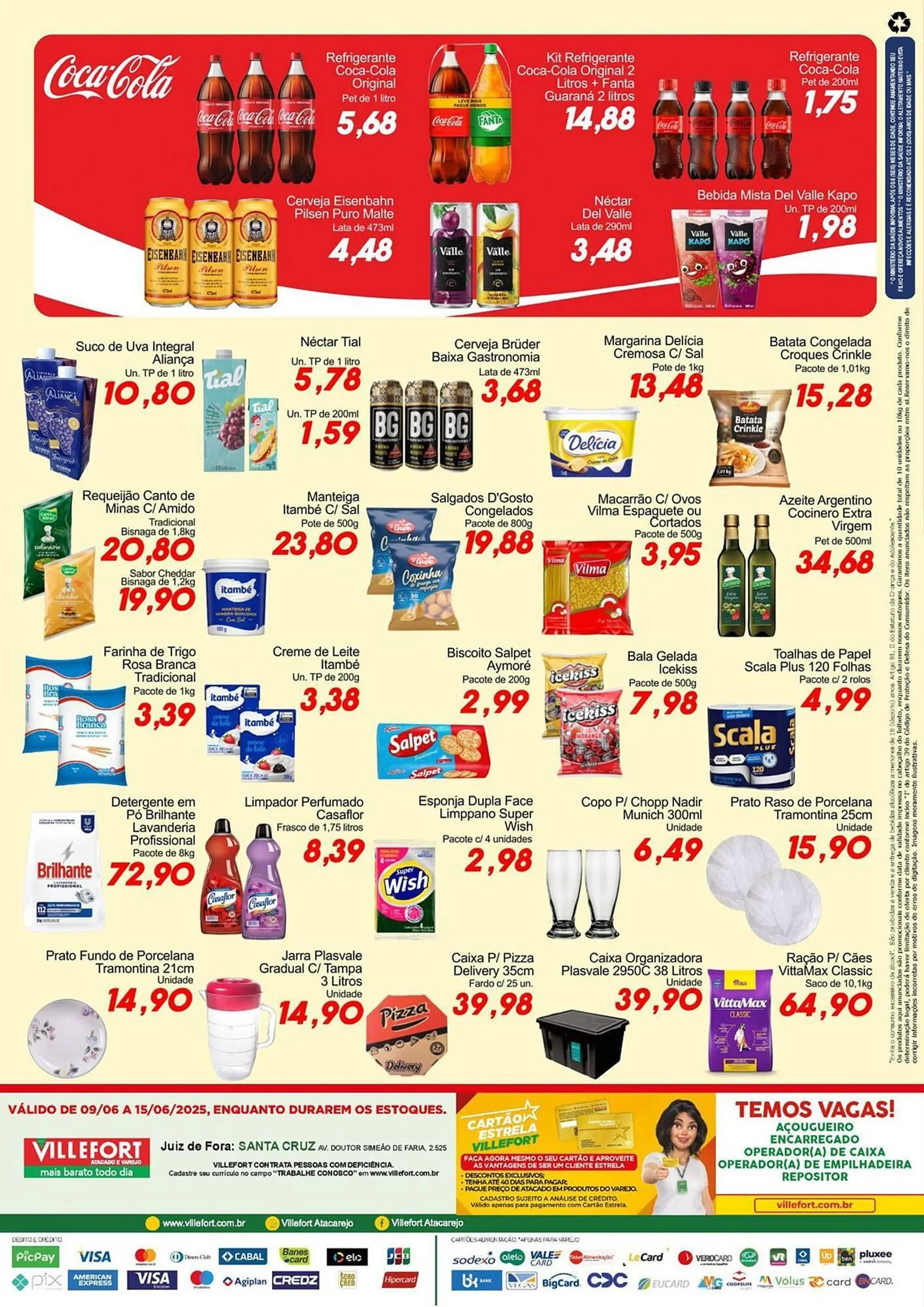 Encarte de Catálogo Villefort Atacadista 9 de junho até 15 de junho 2025 - Pagina 4
