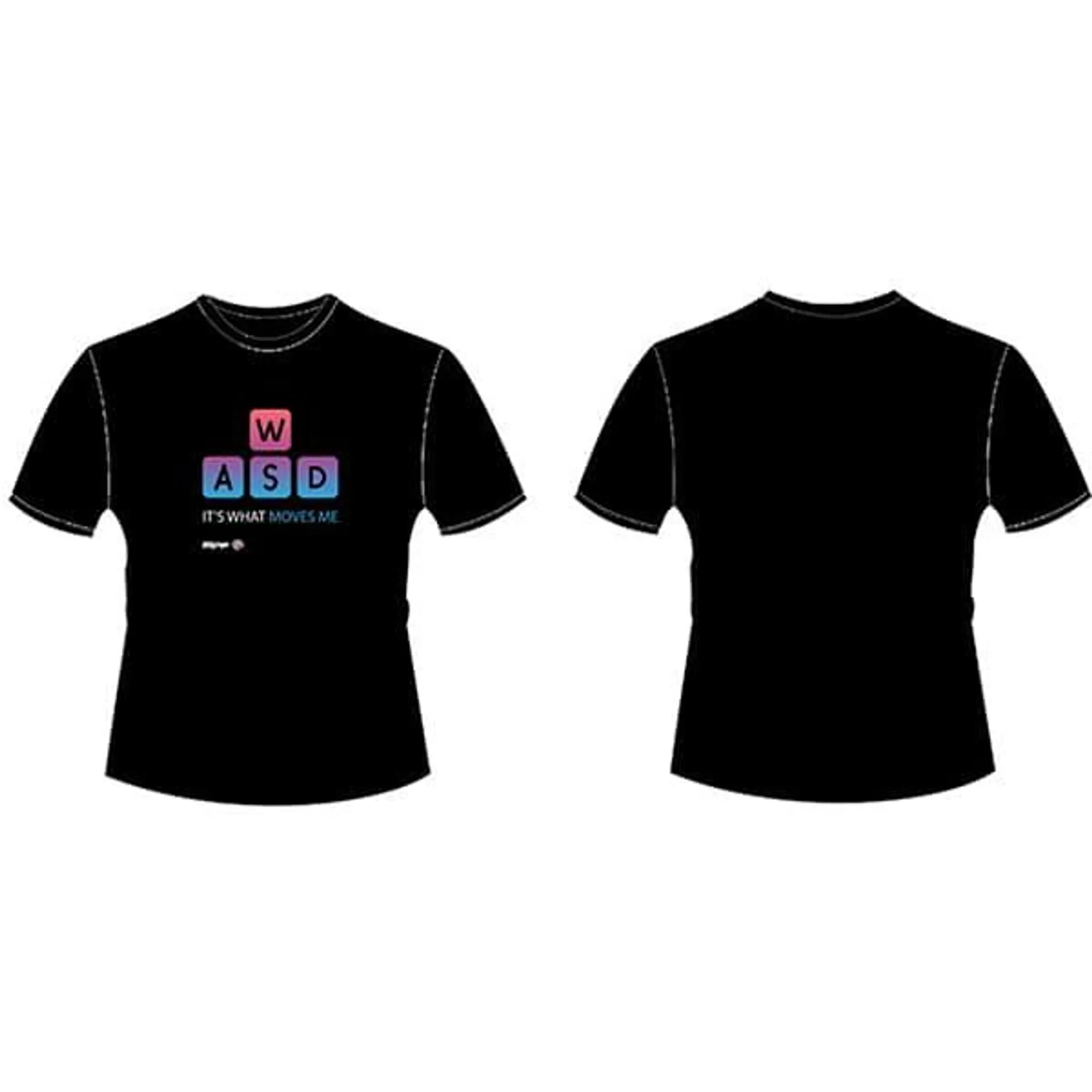 Camiseta W-ASD, Tamanho GG, Fit - PT 1 UN