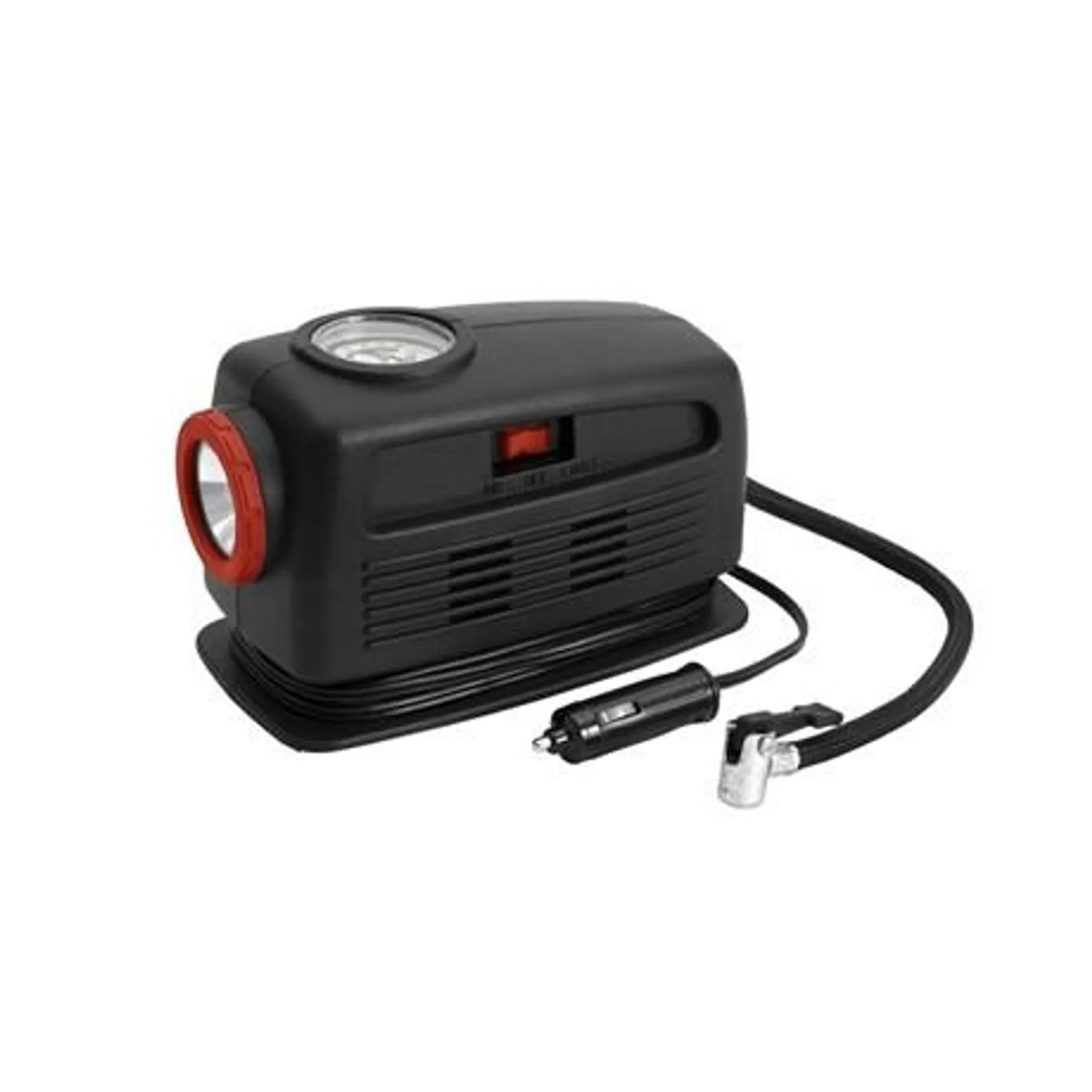 Mini Compressor de Ar com Lanterna 12V Air Plus 12V Mini SCHULZ