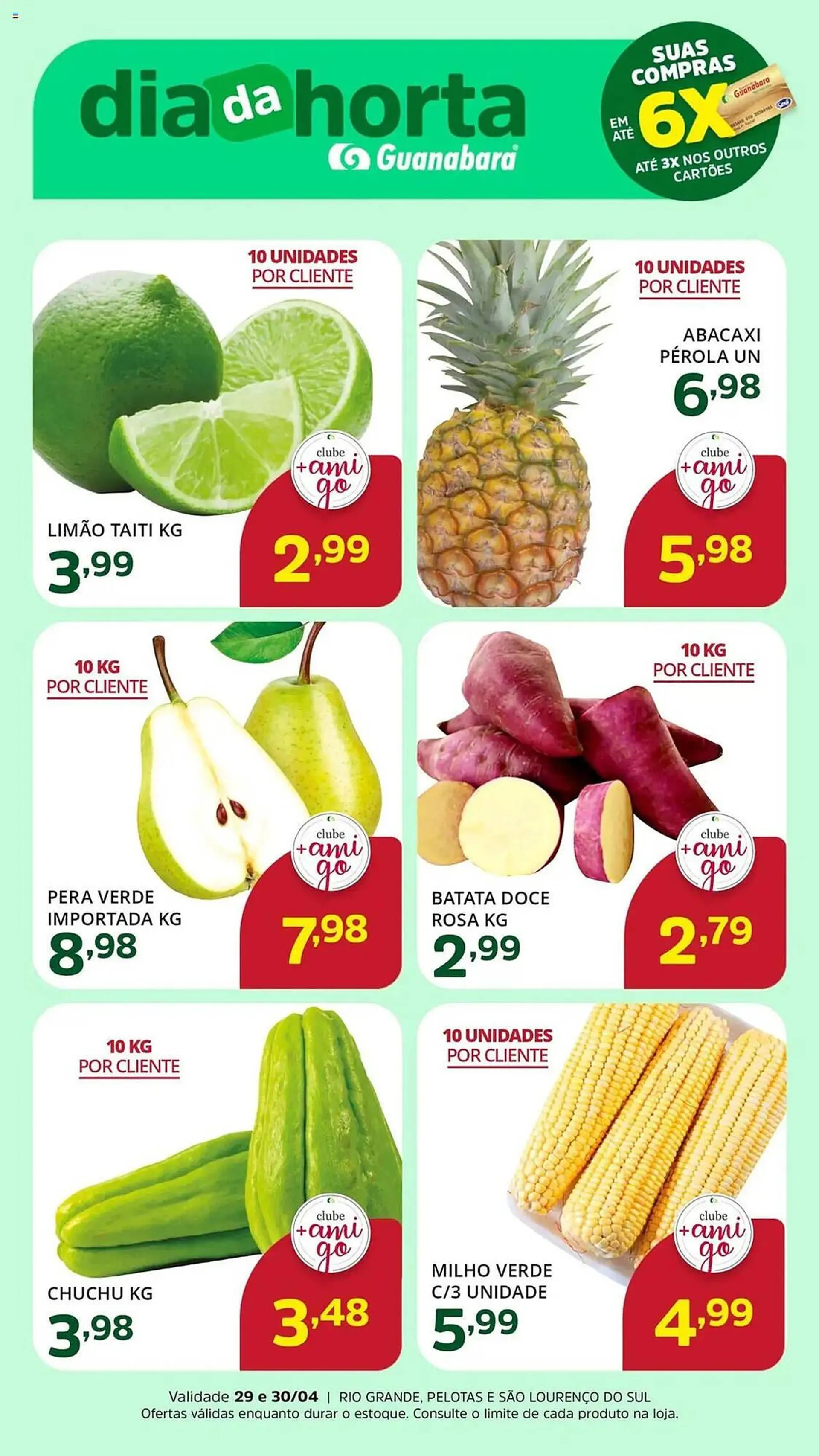 Encarte de Catálogo Supermercados Guanabara 29 de abril até 30 de abril 2025 - Pagina 3