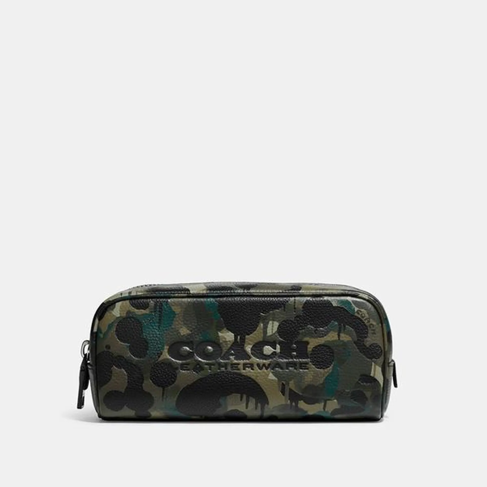 Necessaire Camo Print Coach - Preto