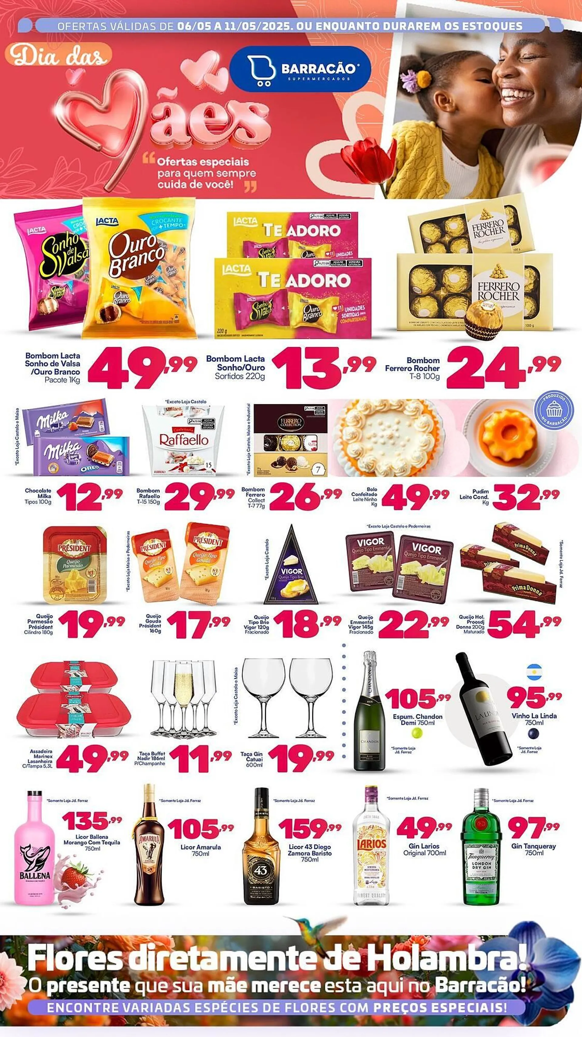 Encarte de Catálogo Barracão Supermercado 6 de maio até 11 de maio 2025 - Pagina 1