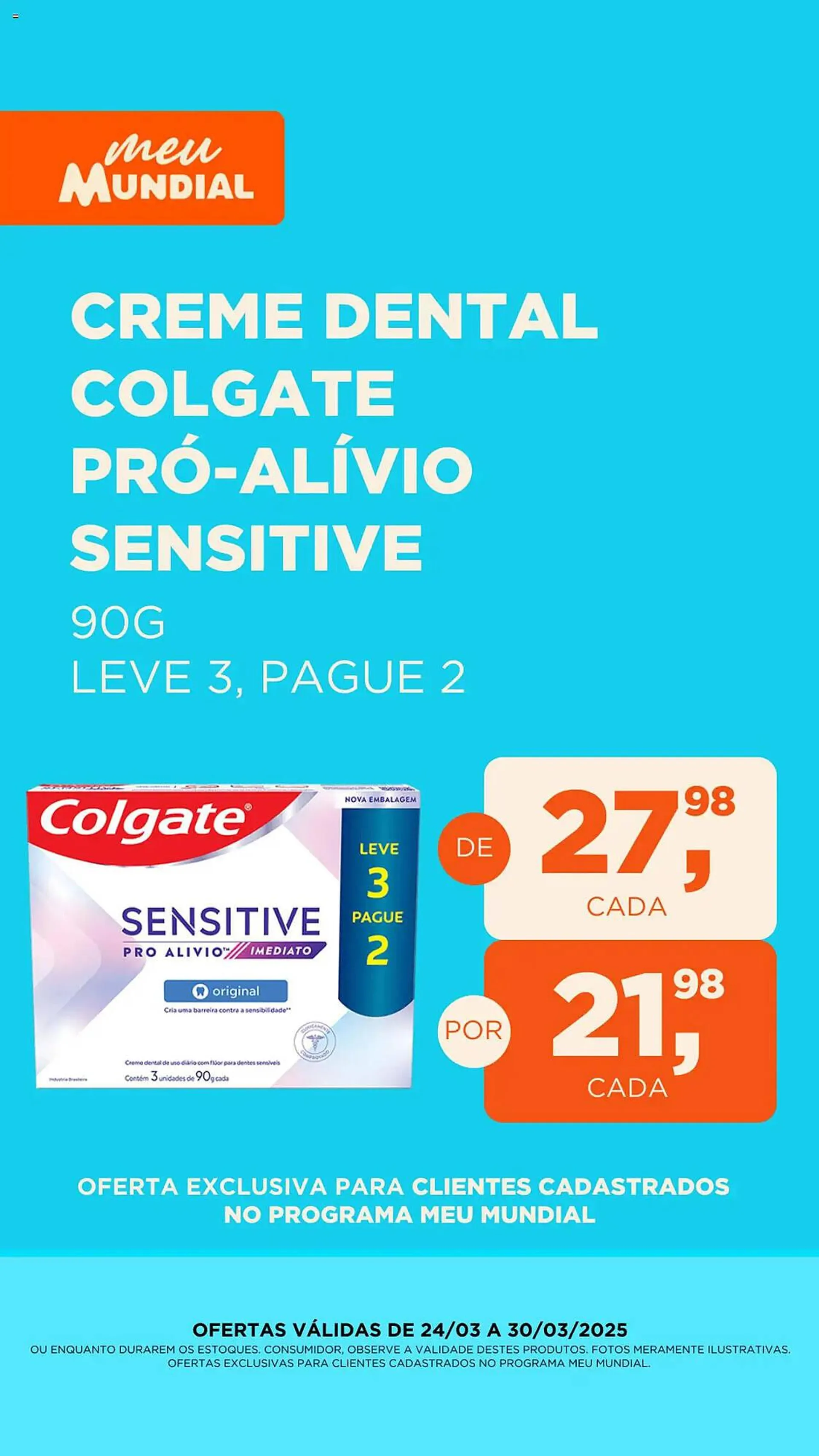 Encarte de Catálogo Supermercados Mundial 24 de março até 30 de março 2025 - Pagina 3