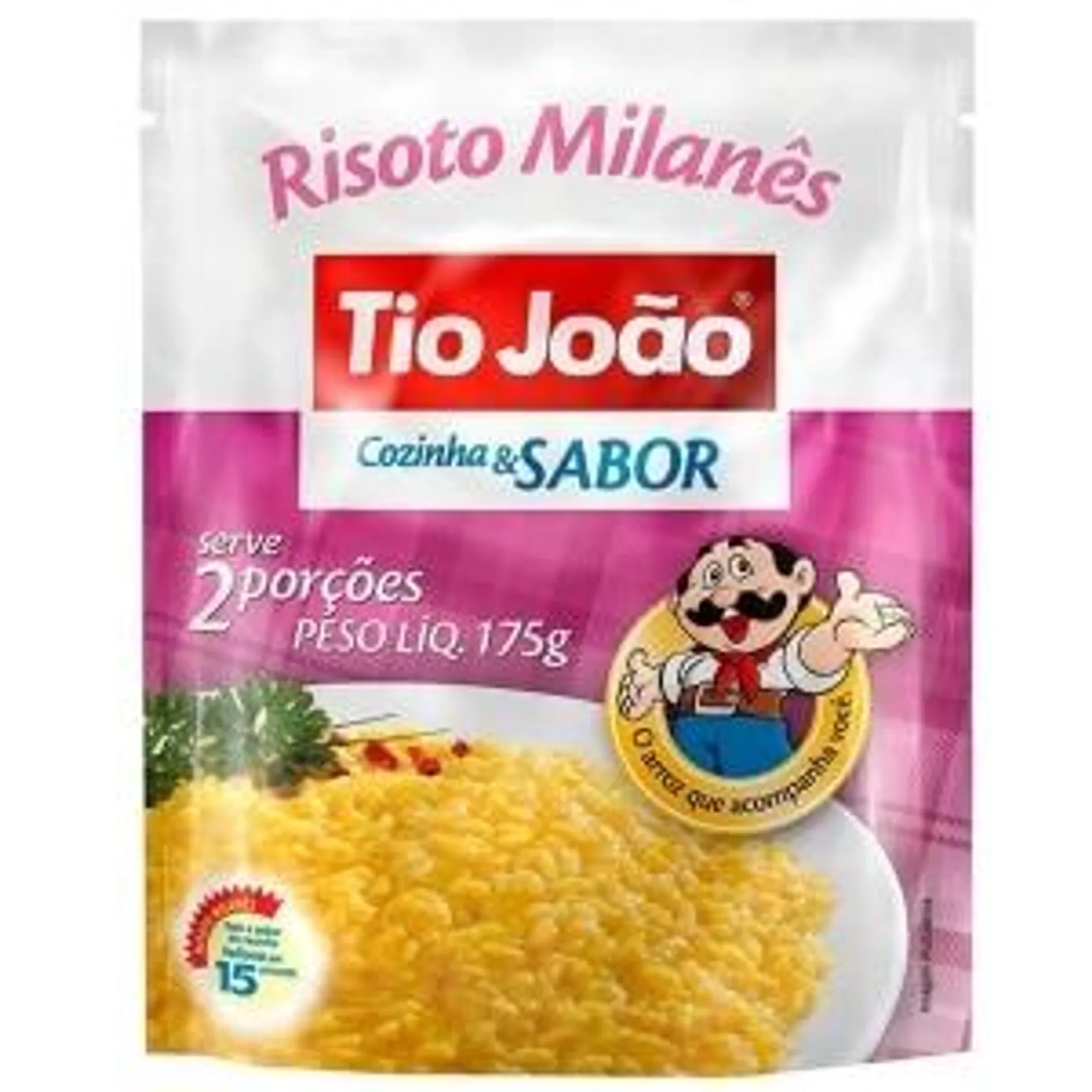 Arroz Risoto Milanês Tio João 175g