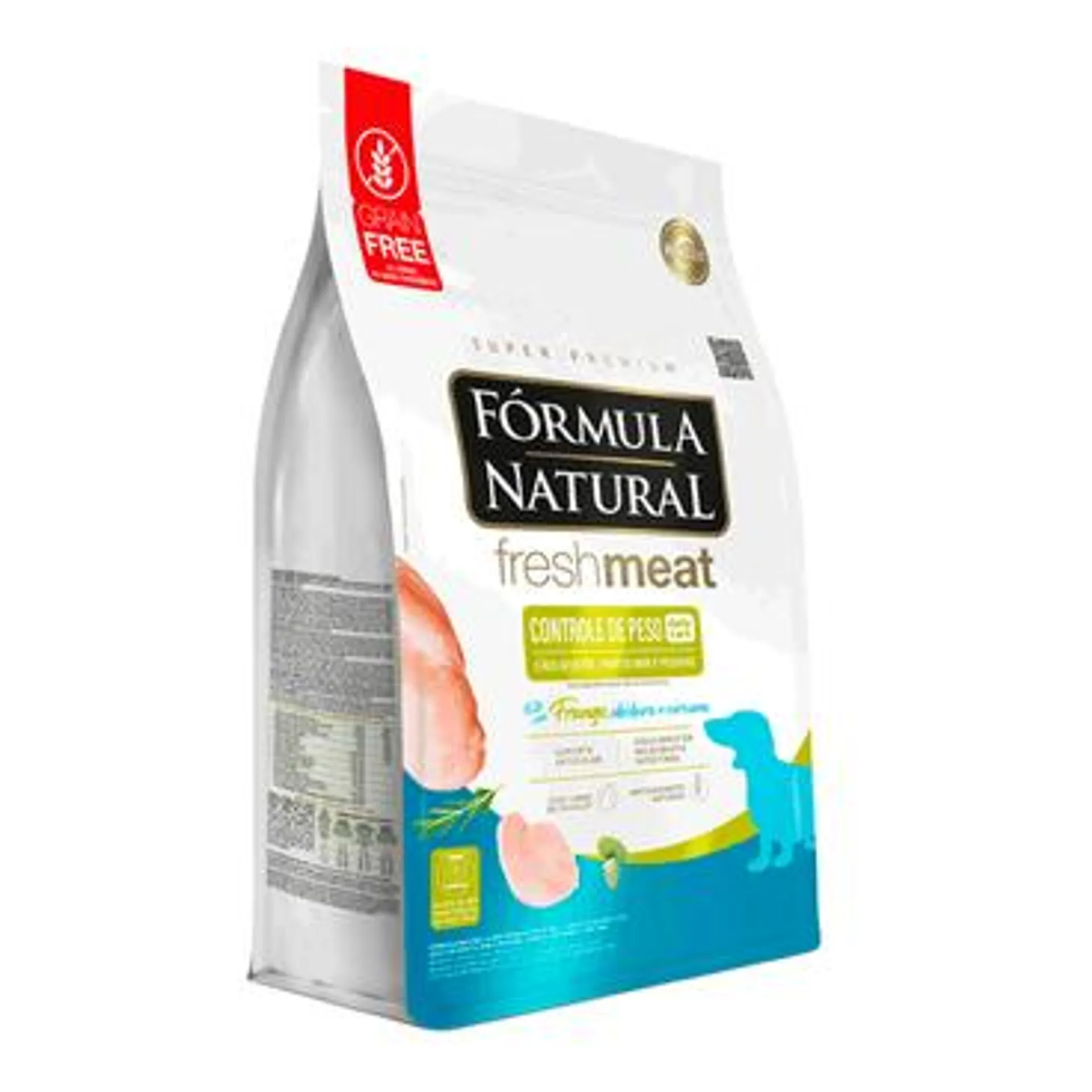 Ração Fórmula Natural Fresh Meat Controle de Peso Cães Mini e Pequeno Frango 1 kg