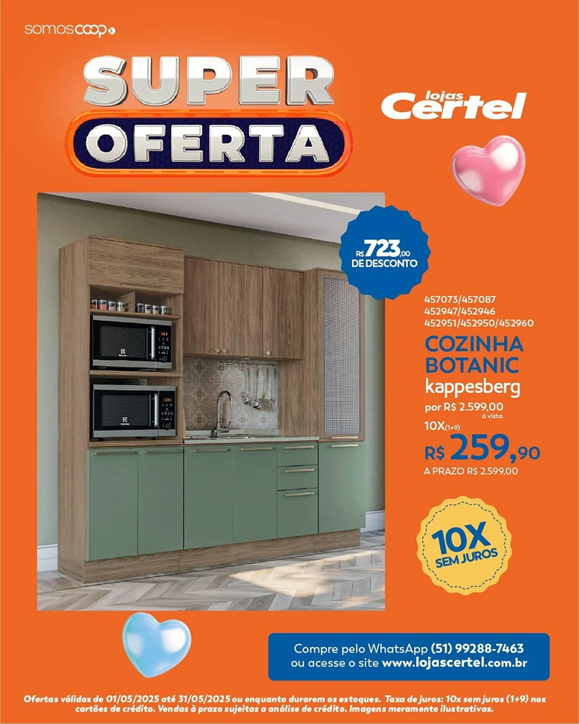 Encarte de Catálogo Lojas Certel 12 de maio até 31 de maio 2025 - Pagina 5