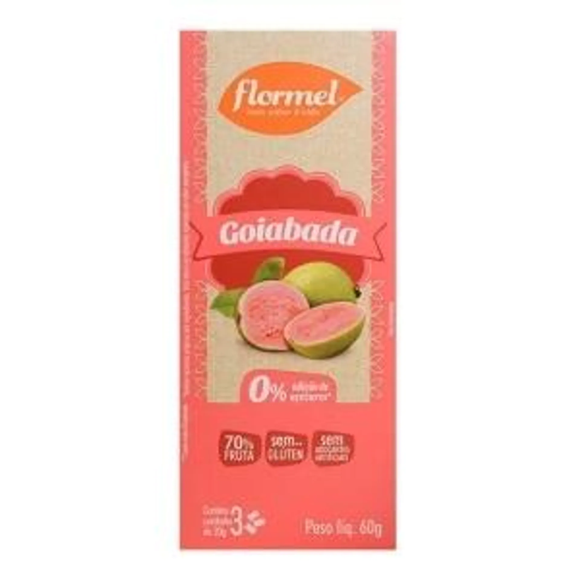 Doce Zero de Goiabada Flormel 60g