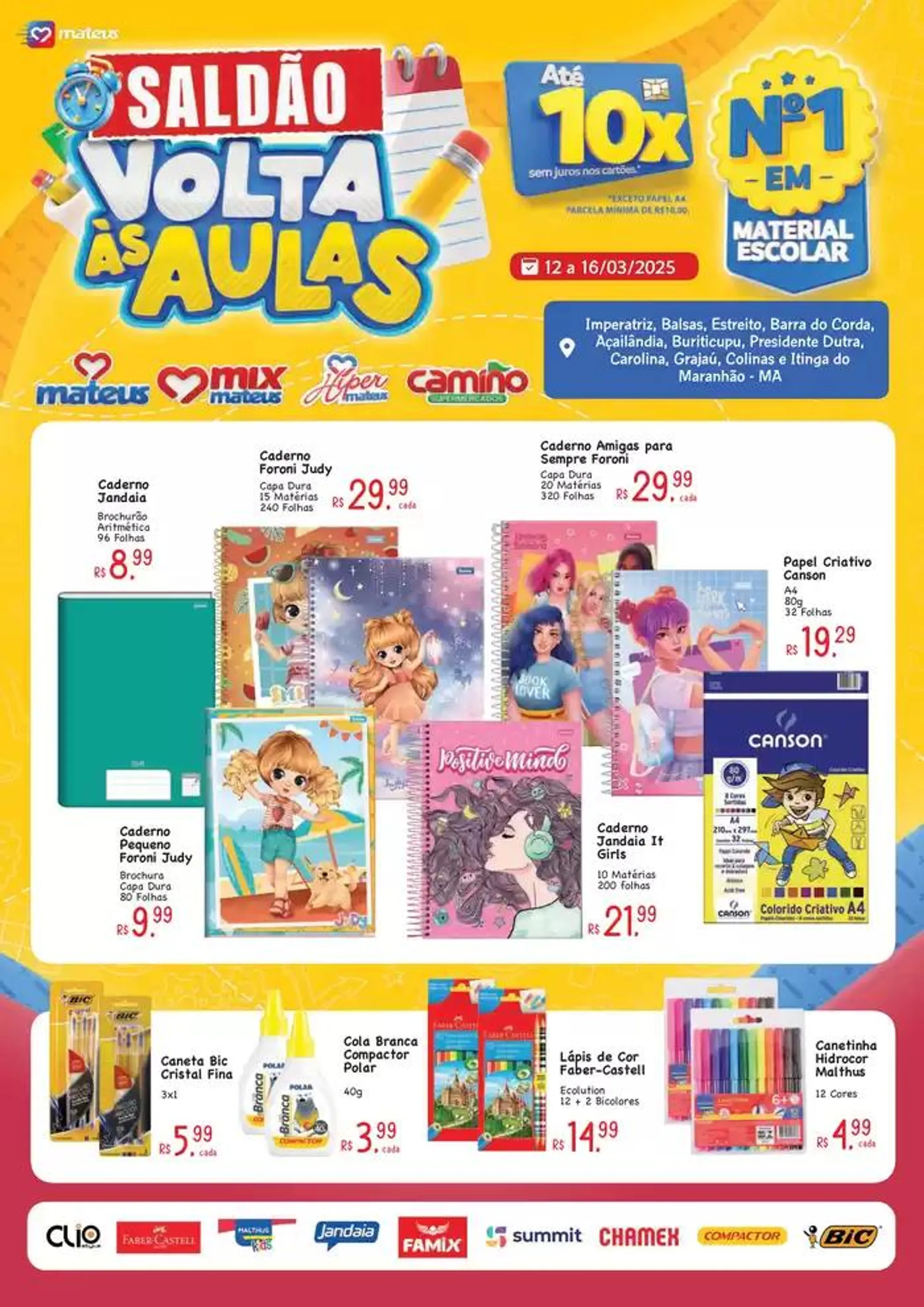 Encarte de Ofertas exclusivas 12 de março até 16 de março 2025 - Pagina 1