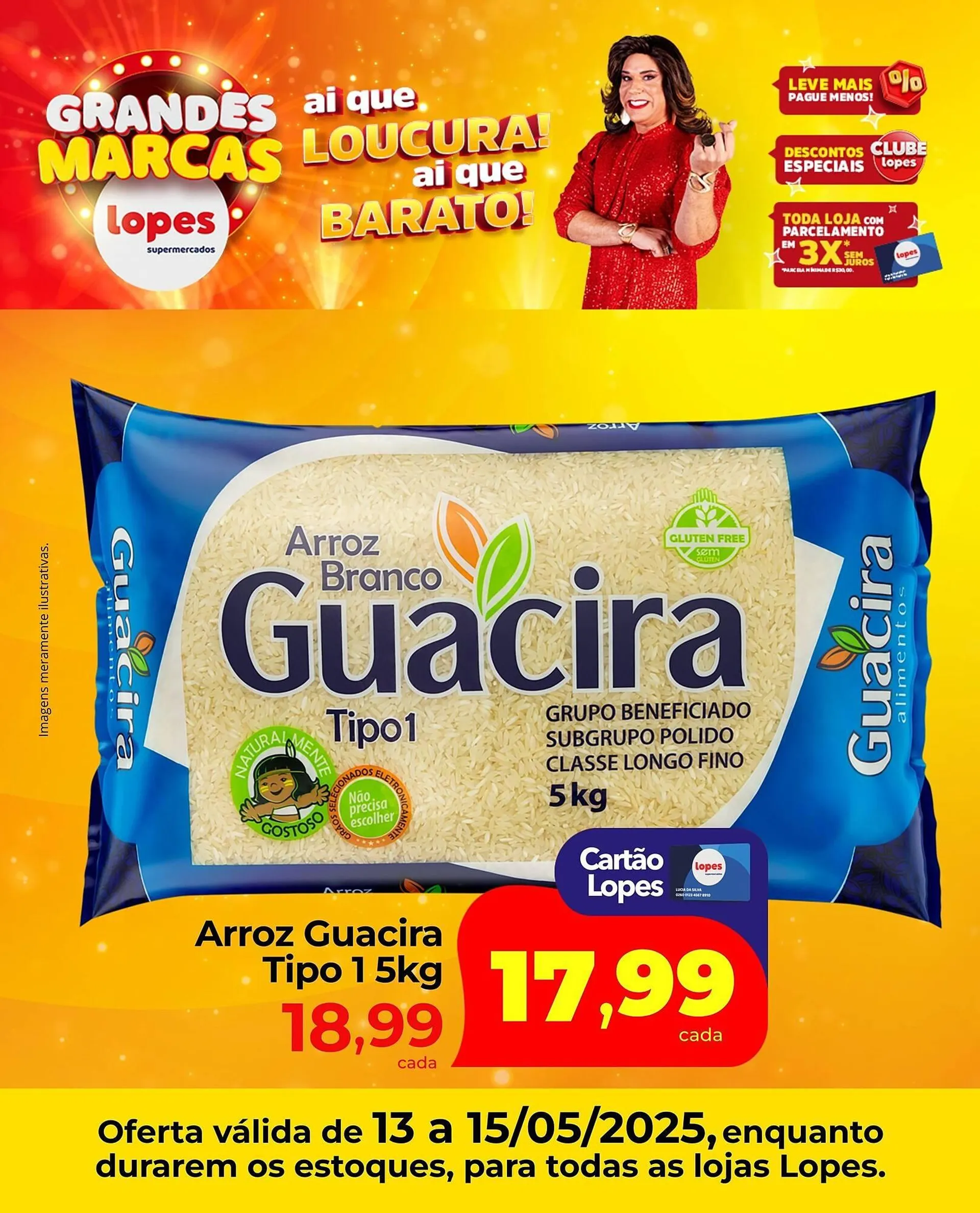 Encarte de Catálogo Lopes Supermercados 13 de maio até 15 de maio 2025 - Pagina 4