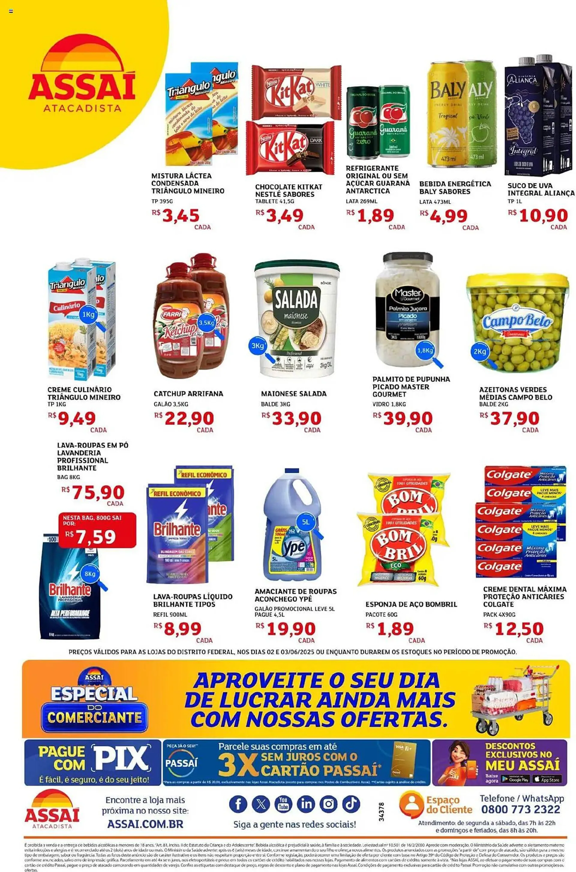 Encarte de Catálogo Assaí Atacadista 2 de junho até 3 de junho 2025 - Pagina 2