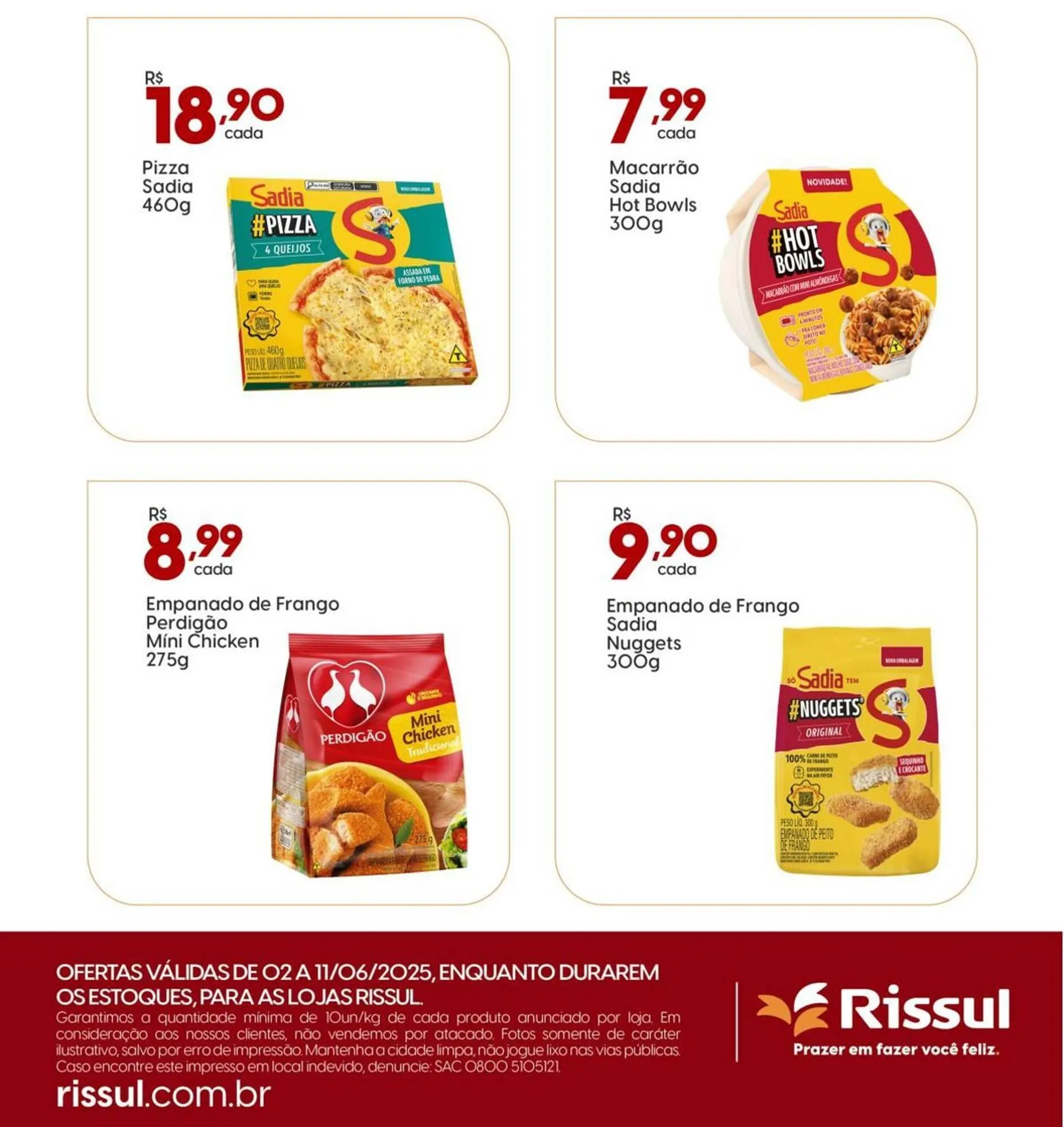 Encarte de Catálogo Supper Rissul 5 de junho até 7 de junho 2025 - Pagina 4