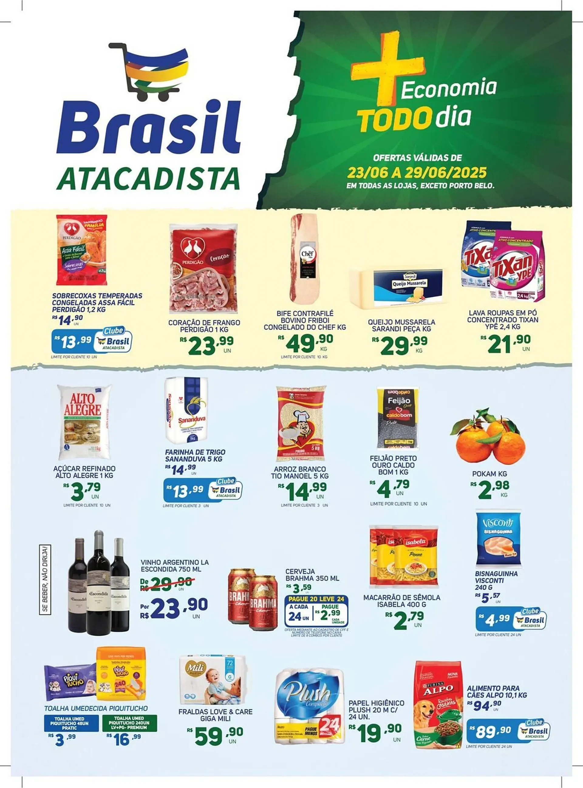 Encarte de Catálogo Brasil Atacadista 27 de junho até 29 de junho 2025 - Pagina 1