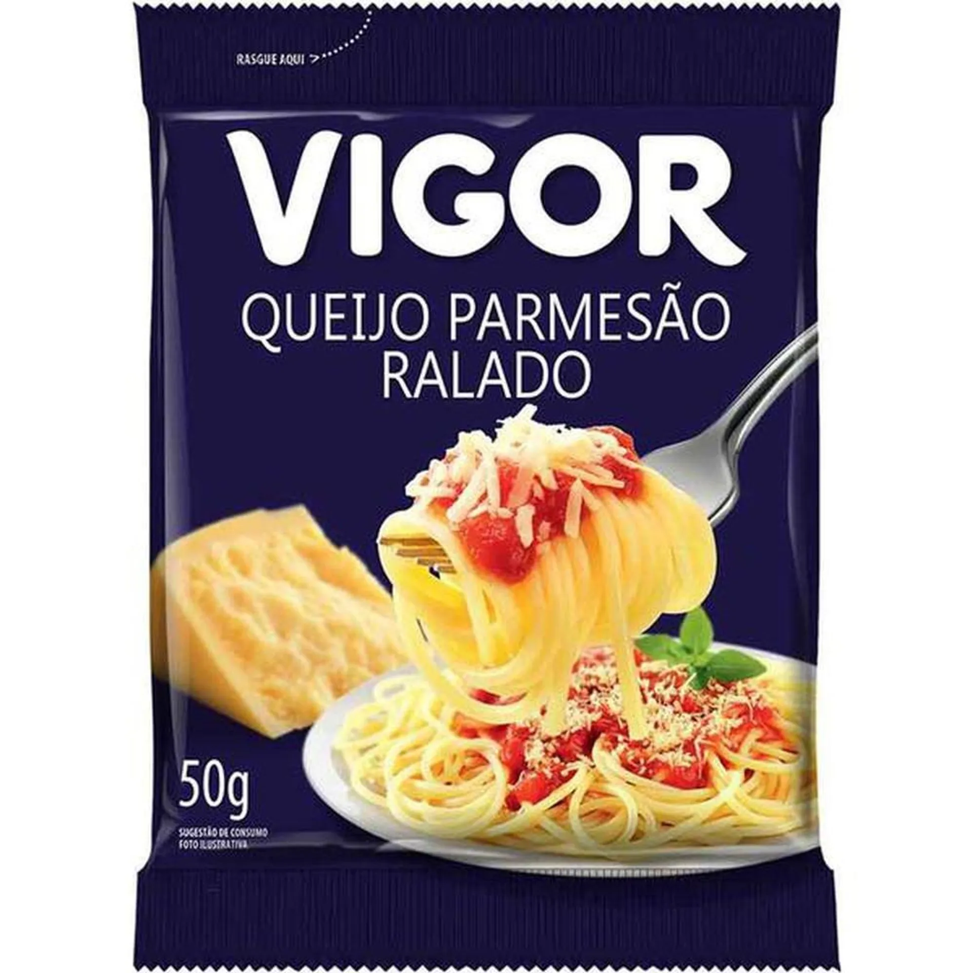 Queijo Ralado Vigor 50g