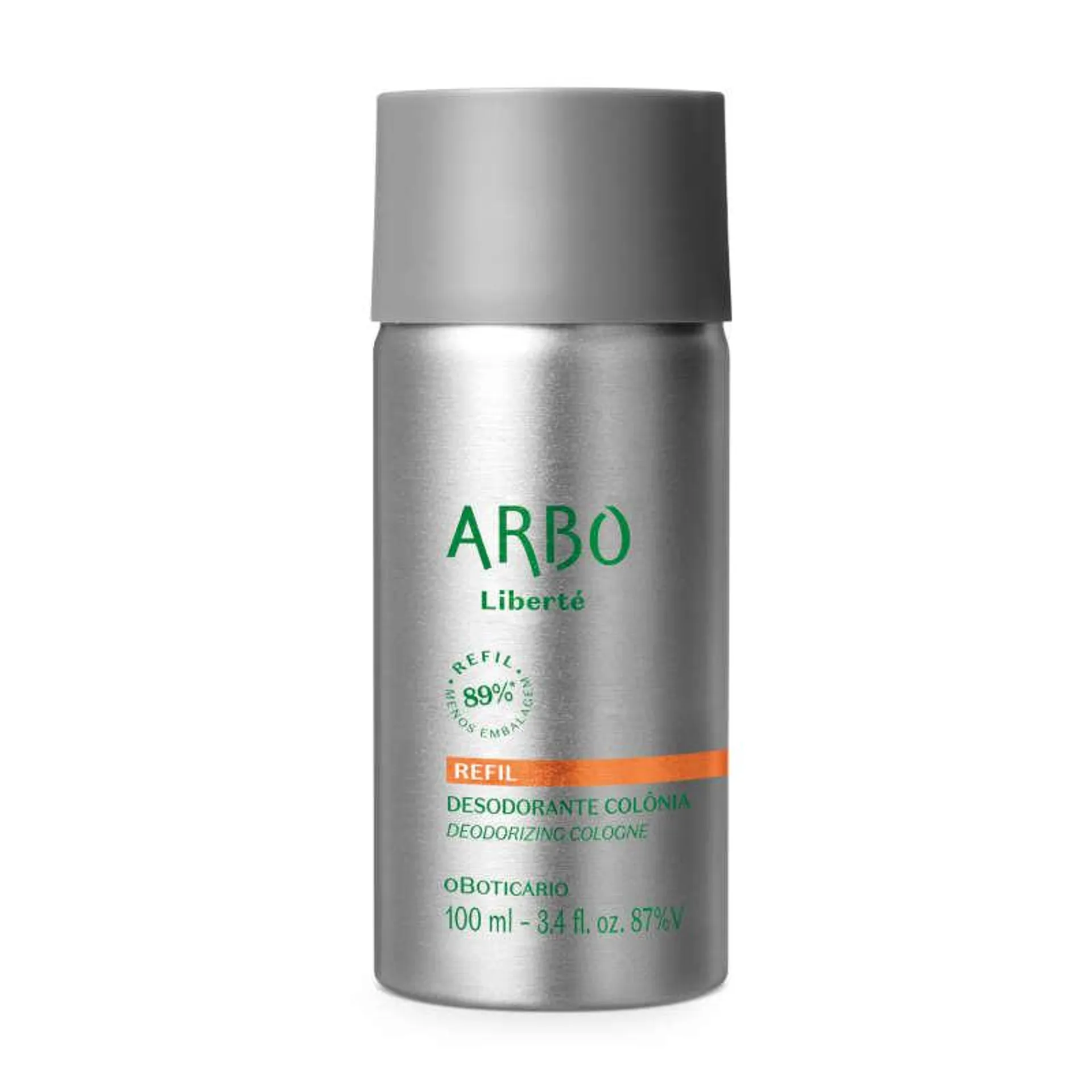 Refil Arbo Liberté Desodorante Colônia 100ml