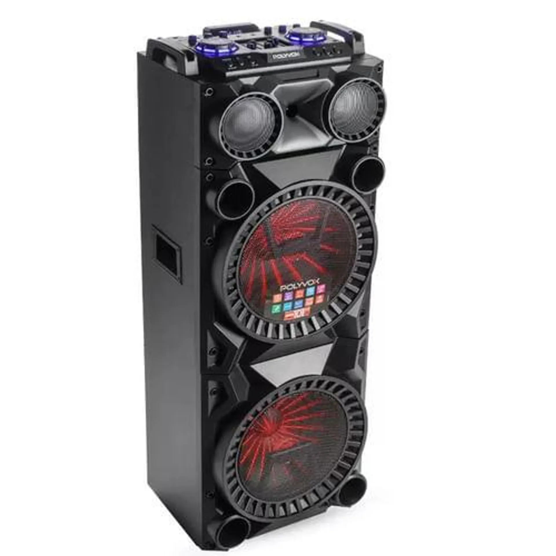 Caixa Amplificada Polyvox XT-1200T 1800W Preata
