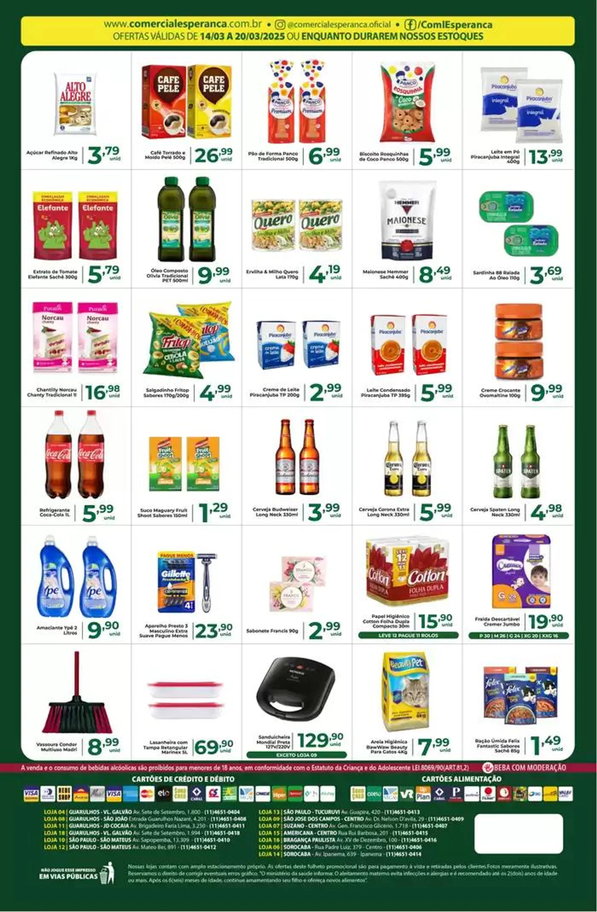 Encarte de Ofertas Comercial Esperança 14 de março até 20 de março 2025 - Pagina 2