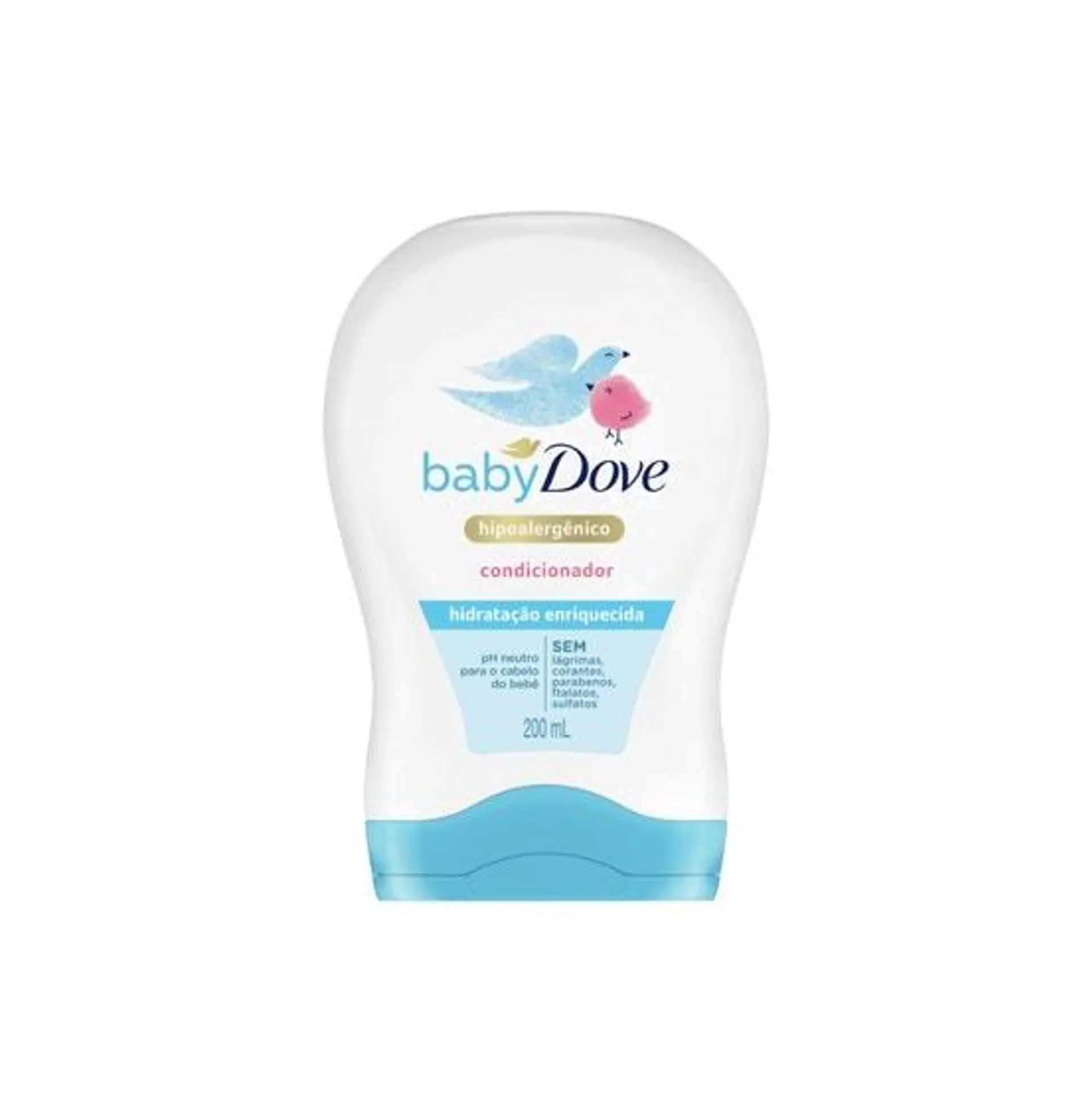 Condicionador Infantil Baby Dove Hidratação Enriquecida 200ml