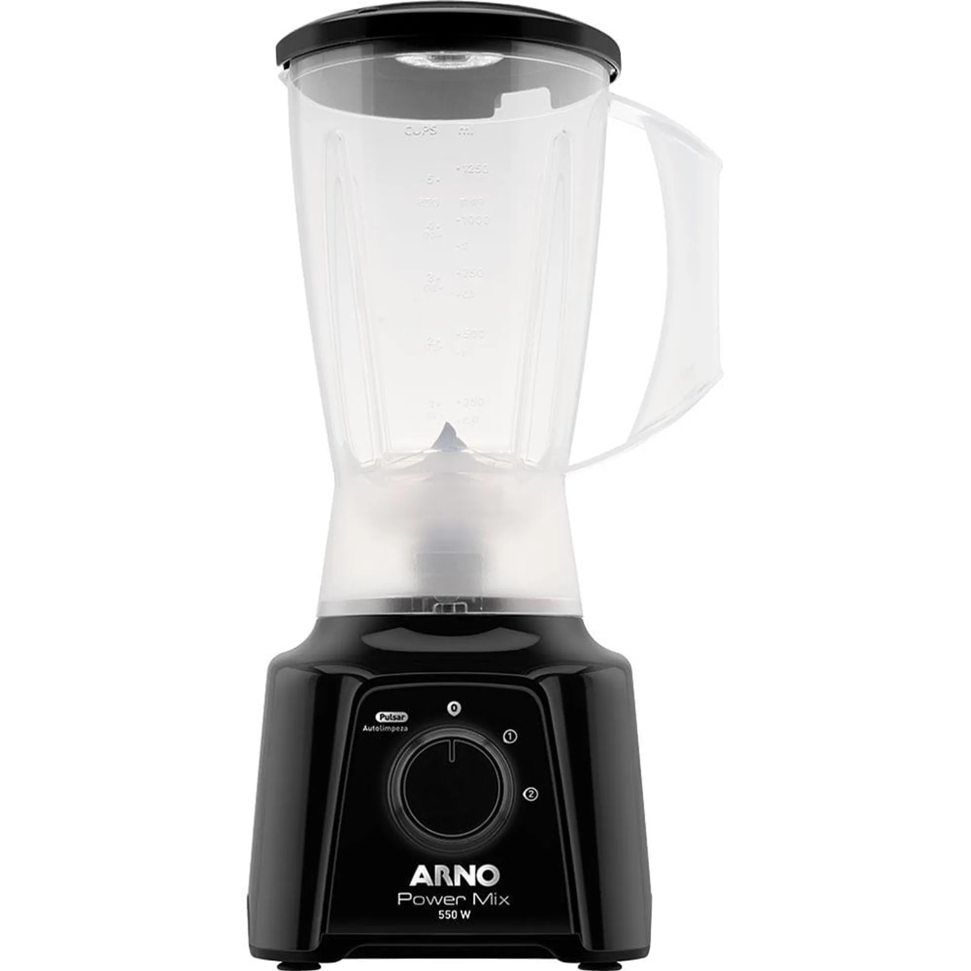 Liquidificador Arno Power Mix LQ10 550W 2L 2 Velocidades Preto 127V