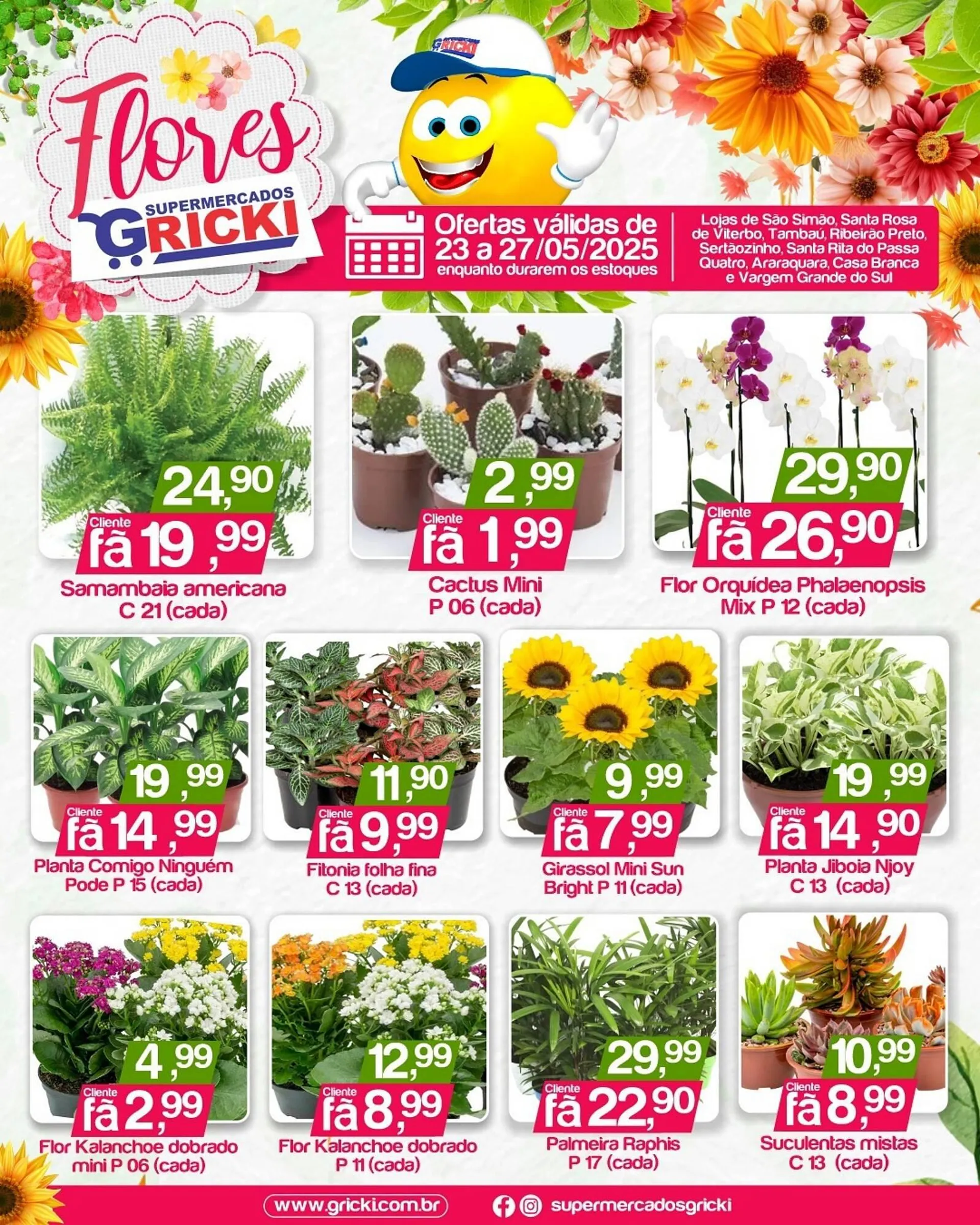 Encarte de Catálogo Supermercados Gricki 24 de maio até 27 de maio 2025 - Pagina 1