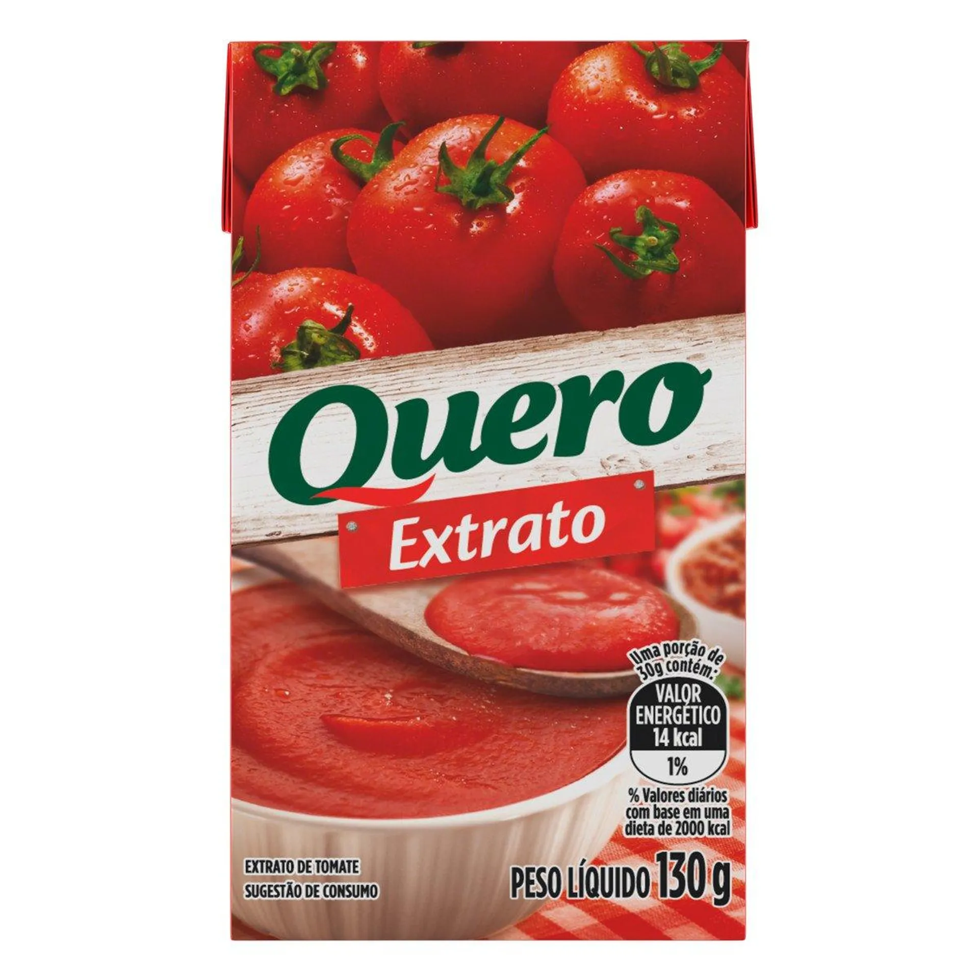 Extrato De Tomate Quero - 130g