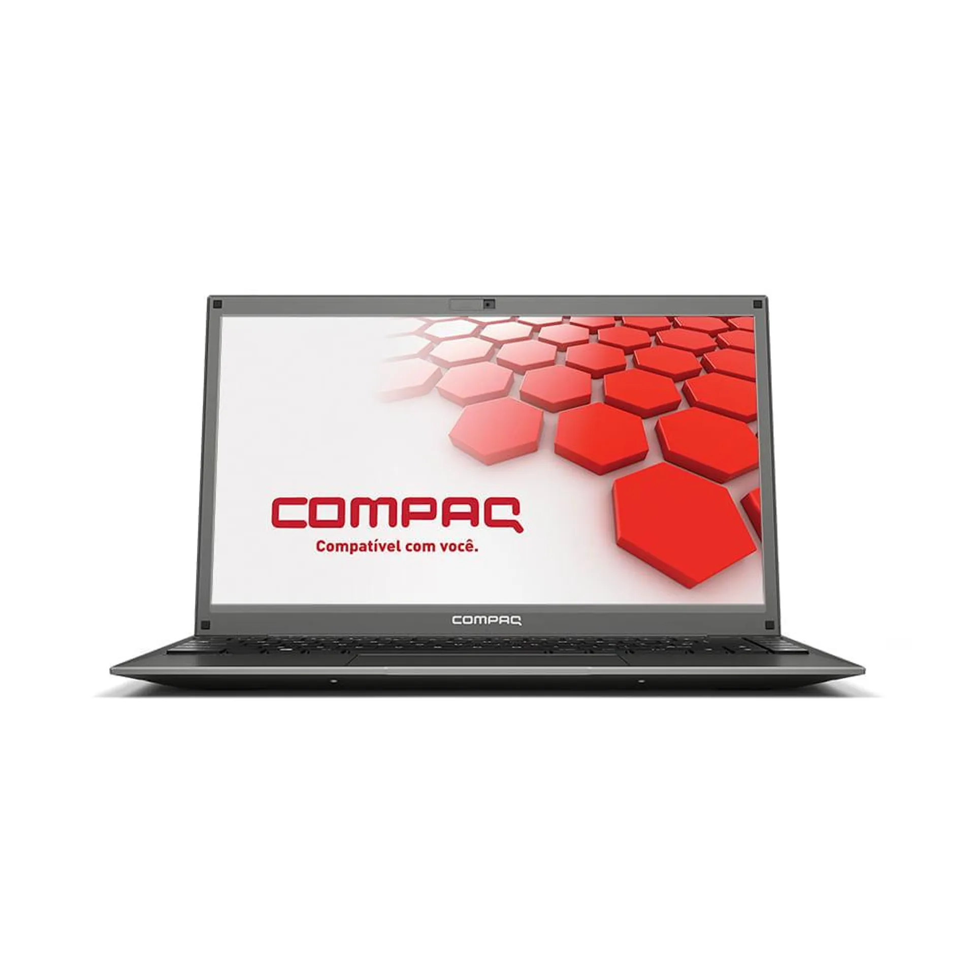 Notebook Compaq Presario 435 Intel® Core™ i3-6157U Linux 4GB RAM 240GB SSD 14,1" LED HD - Cinza