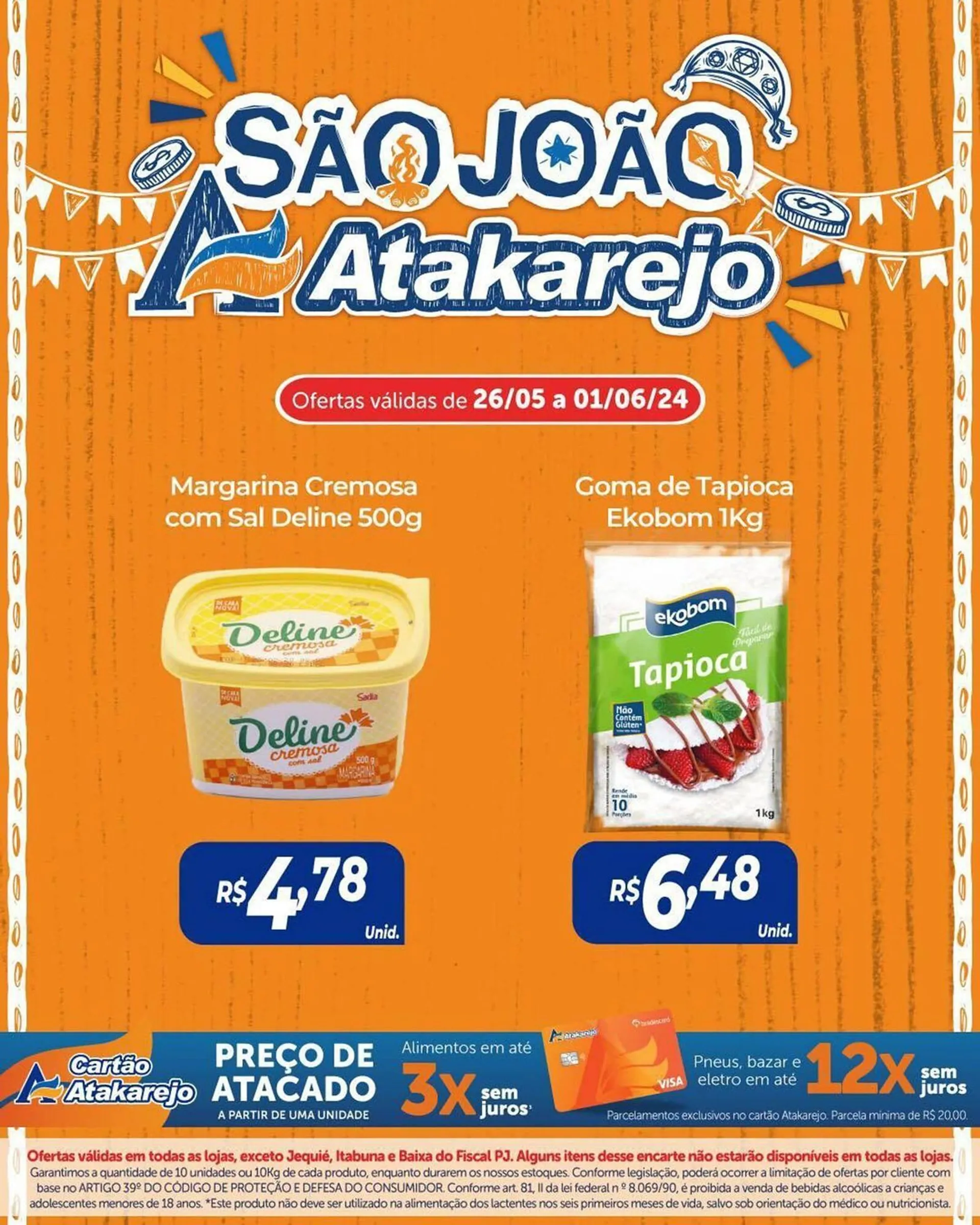 Encarte de Catálogo Atakarejo 27 de maio até 1 de junho 2024 - Pagina 1