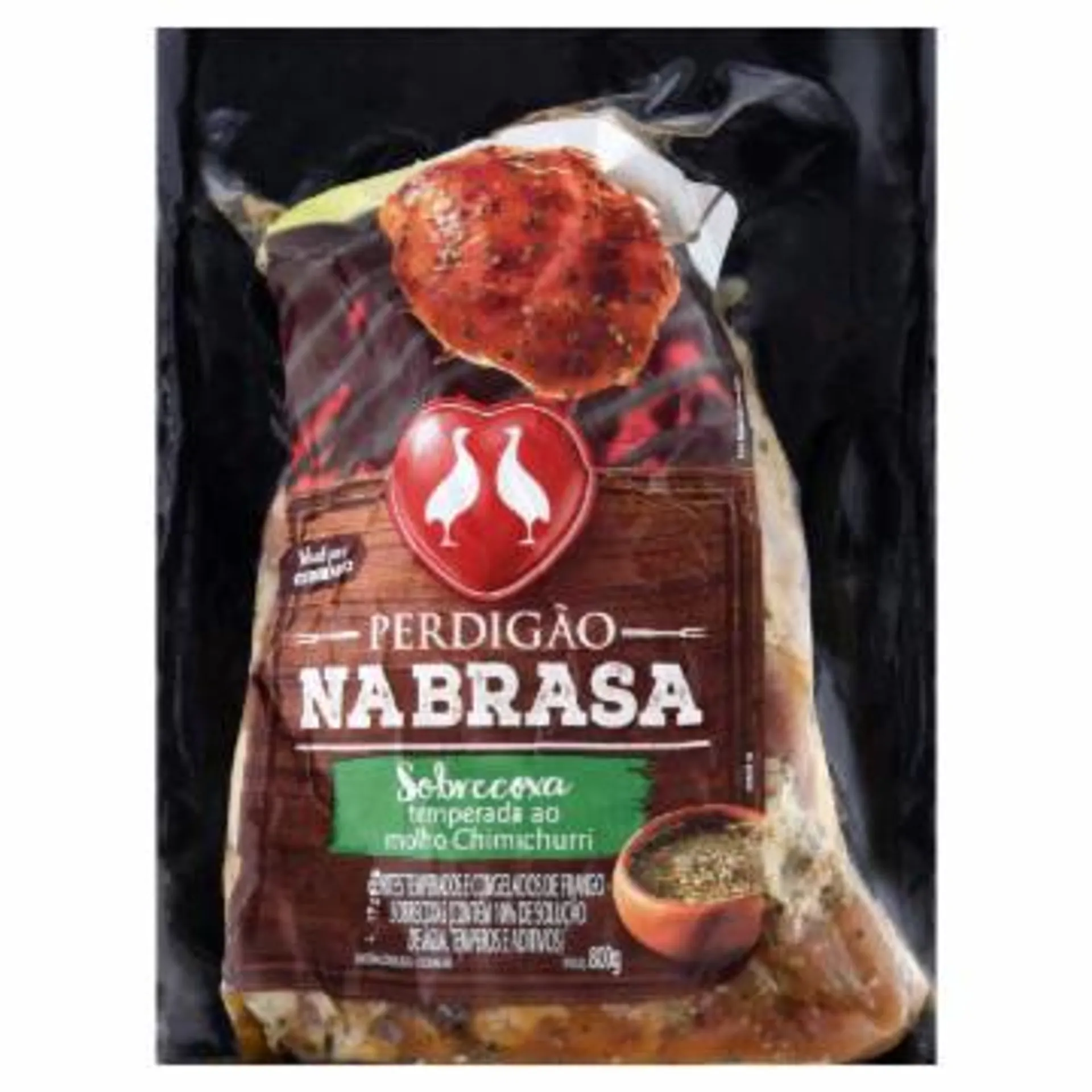 SOBRECOXA PERDIGAO NABRASA MOLHO CHUMICHURRI 800G