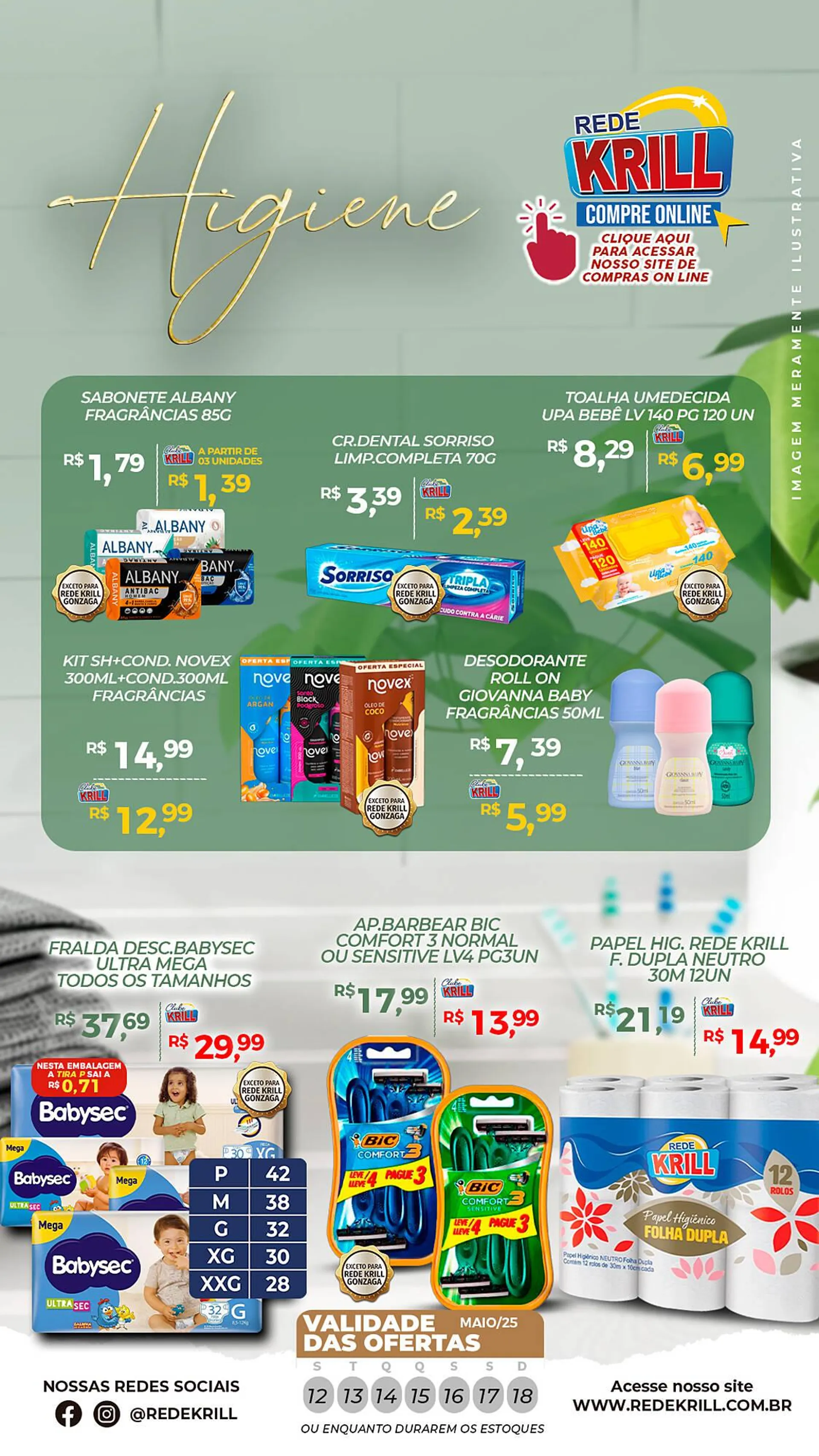 Encarte de Catálogo Rede Krill 12 de maio até 18 de maio 2025 - Pagina 5