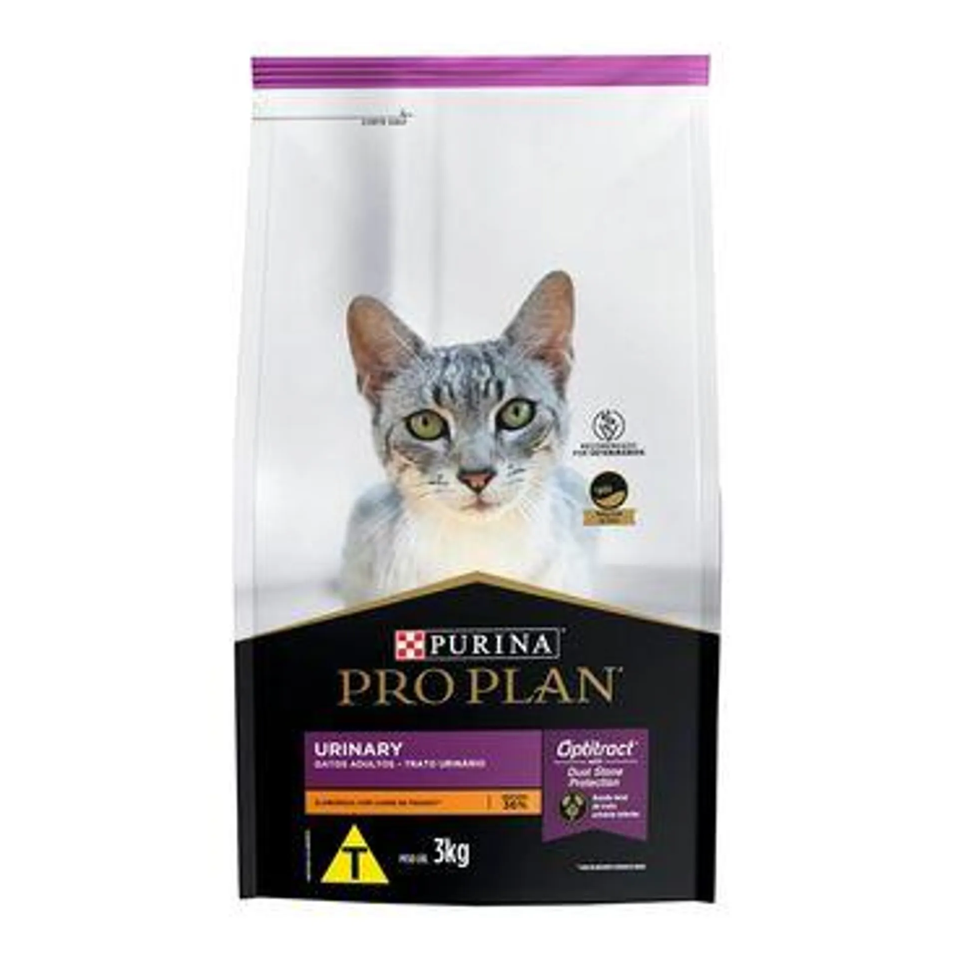 Ração Pro Plan Gatos Adultos Trato Urinário Frango 3 kg