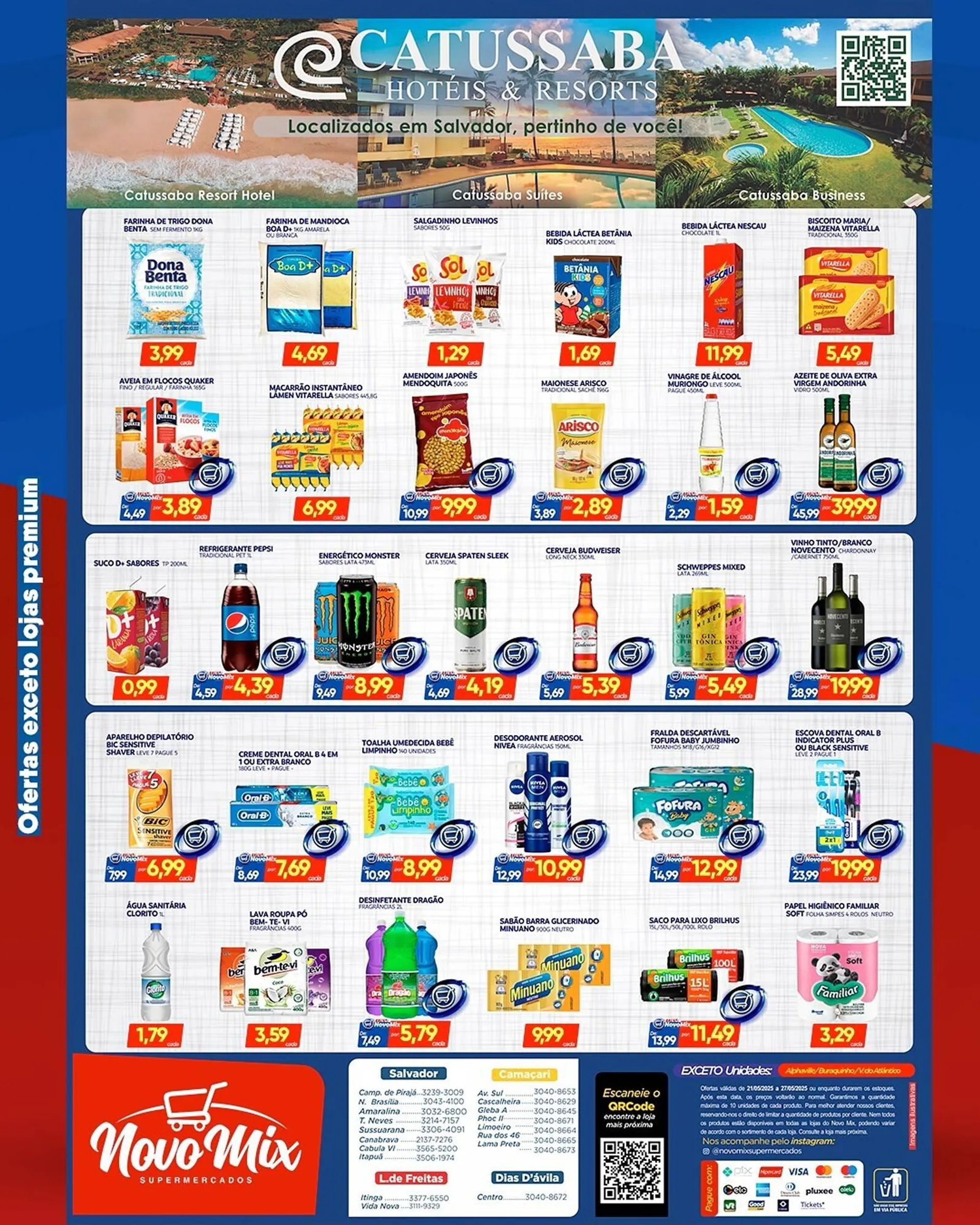 Encarte de Catálogo Novo Mix 21 de maio até 27 de maio 2025 - Pagina 3